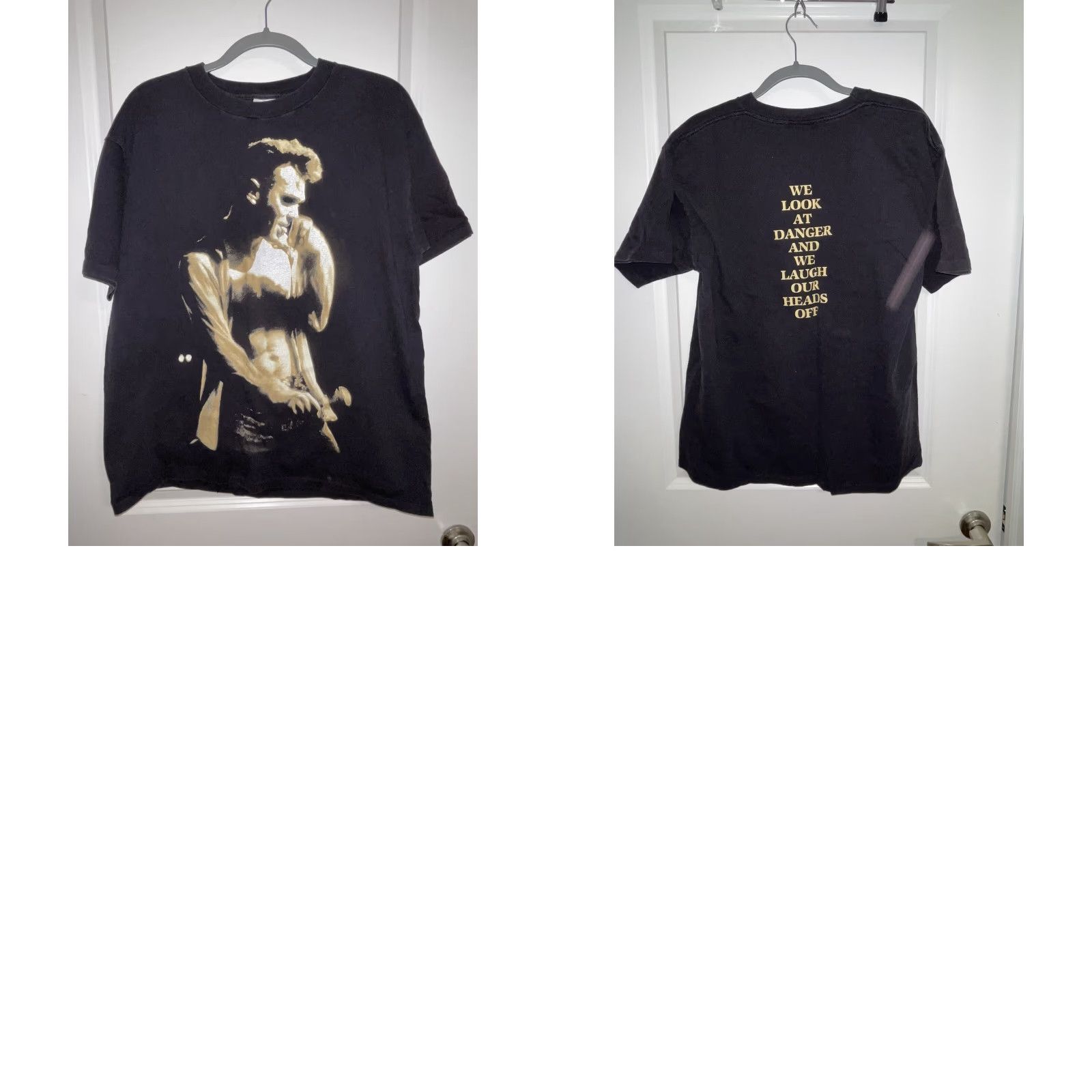 Tultex VINTAGE Morrissey Your Arsenal The Smiths Graphic Tee Shirt XL Black 1992 1990s Tultex Shirt Mens Size US XL / EU 56 / 4 - 9 Thumbnail