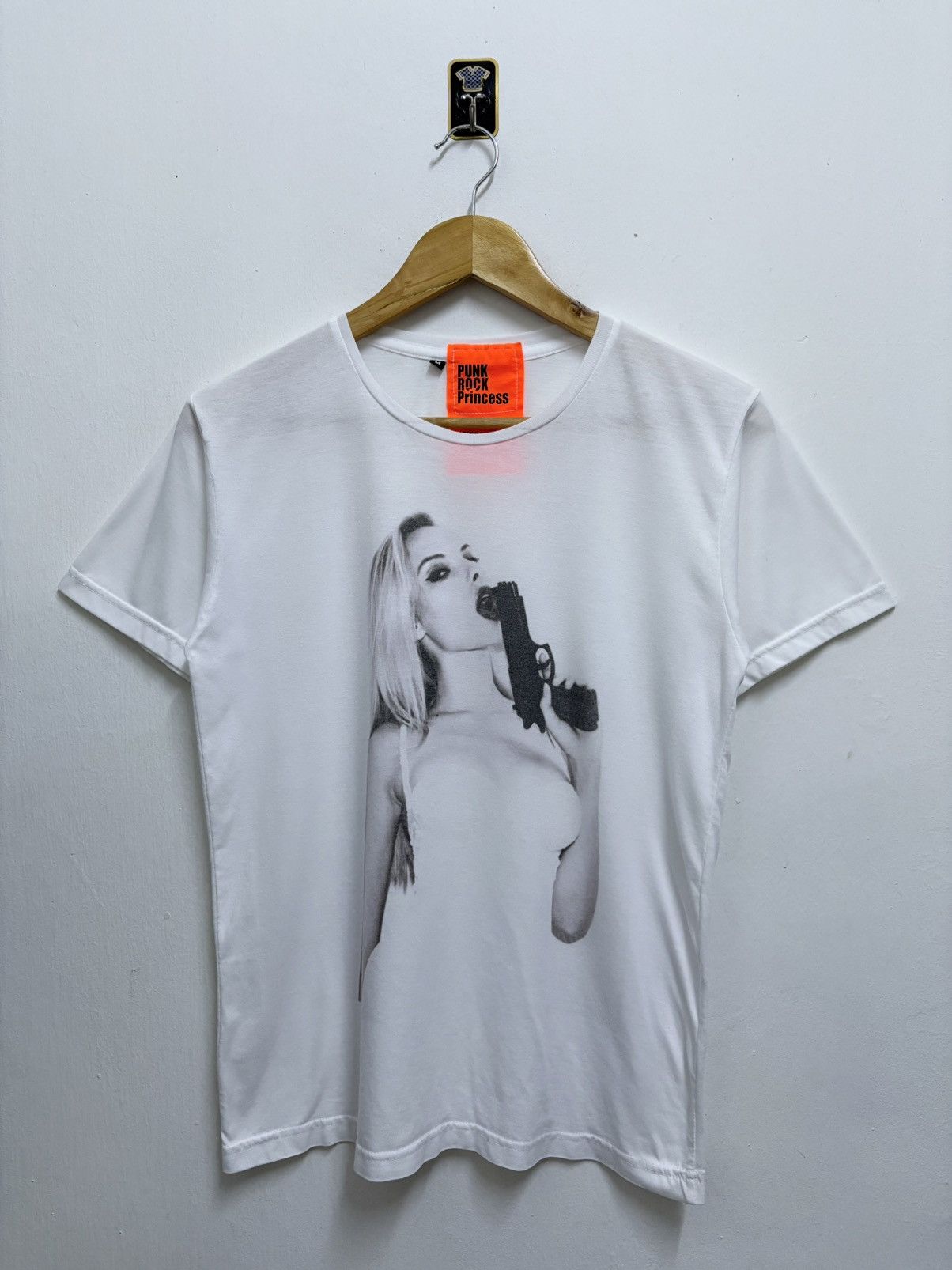 Hysteric Glamour 2000's Punk Rock Princess / HG - Angie The Wanted T-Shirt Size US S / EU 44-46 / 1 - 1 Thumbnail