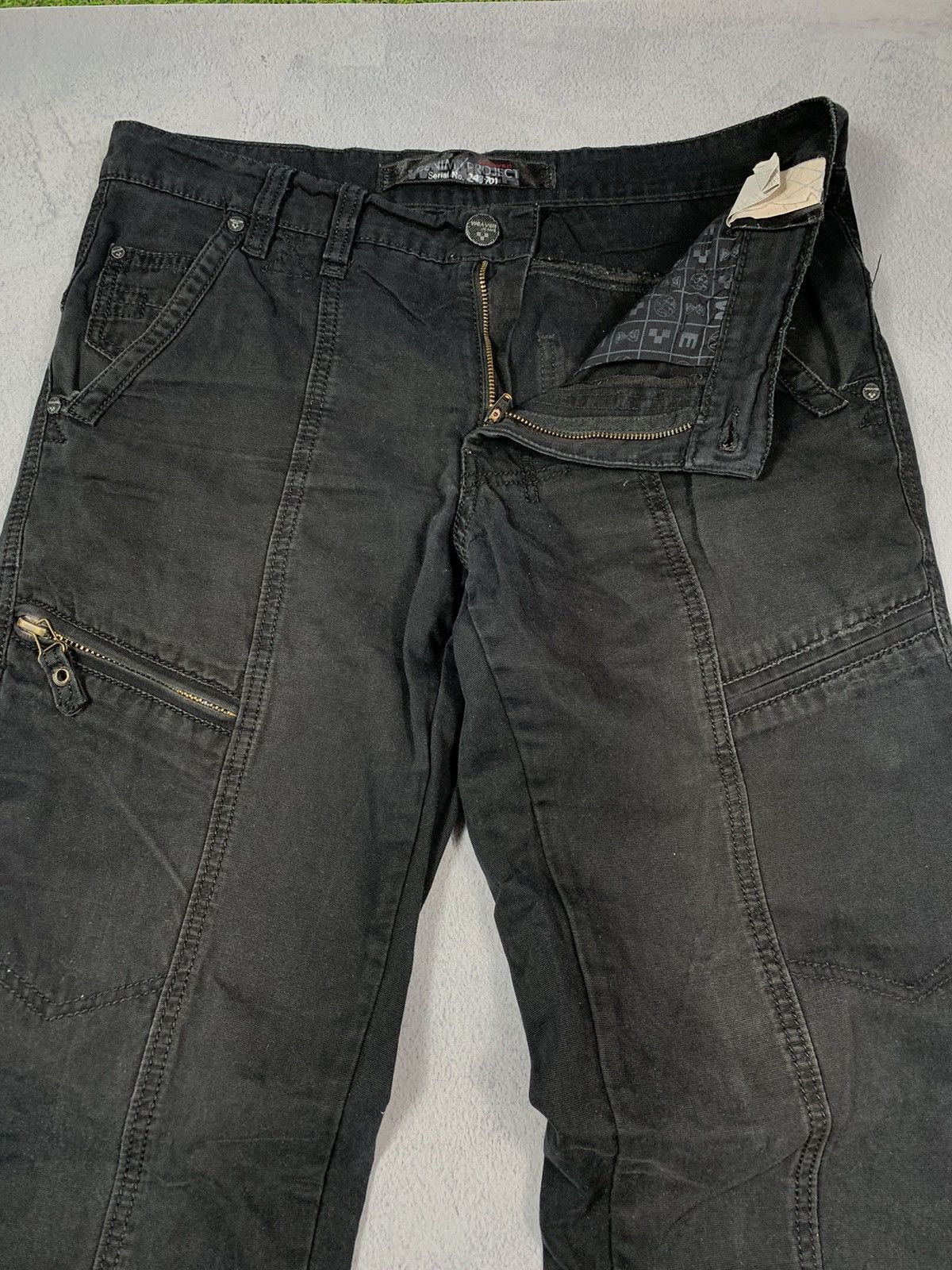 Japanese Brand × Vintage Vintage Y2K Japanese faded trousers streetwear size 34 Size US 34 / EU 50 - 3 Thumbnail