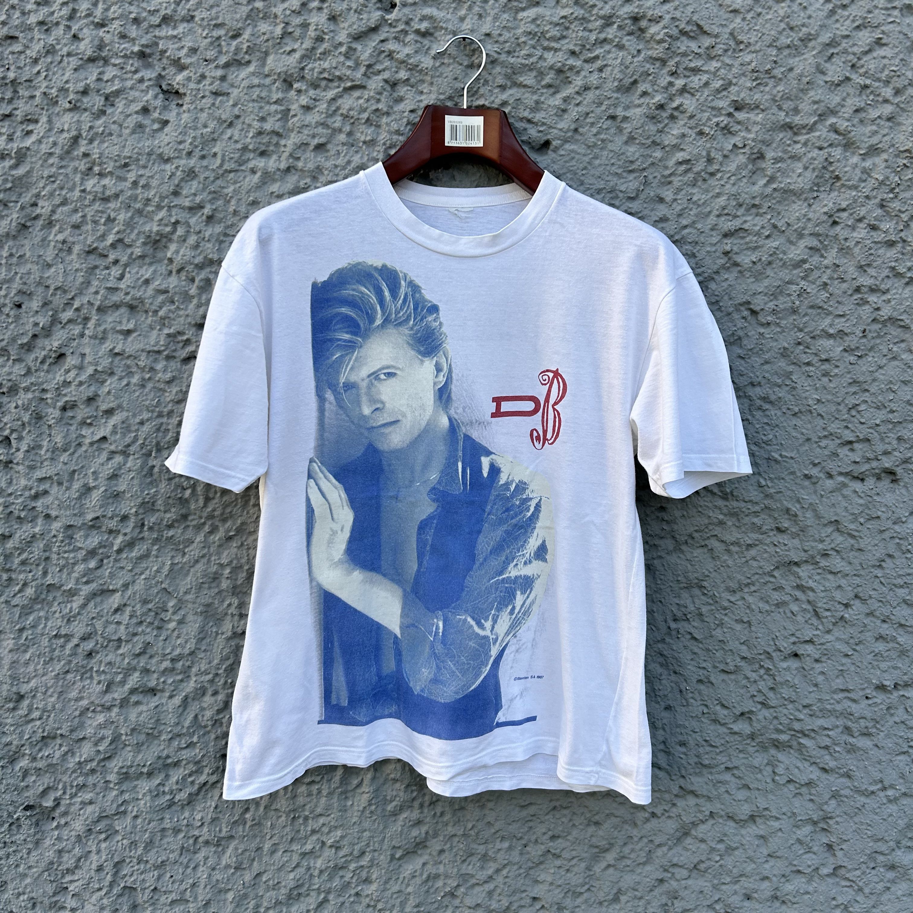 Band Tees Vintage David Bowie "The Glass Spider Tour" T-Shirt Tee 1987 Size US M / EU 48-50 / 2 - 1 Thumbnail