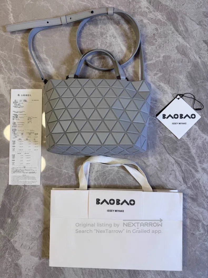 Issey Miyake Issey Miyake Crystal Bag Matte Gray Size ONE SIZE - 1 Thumbnail