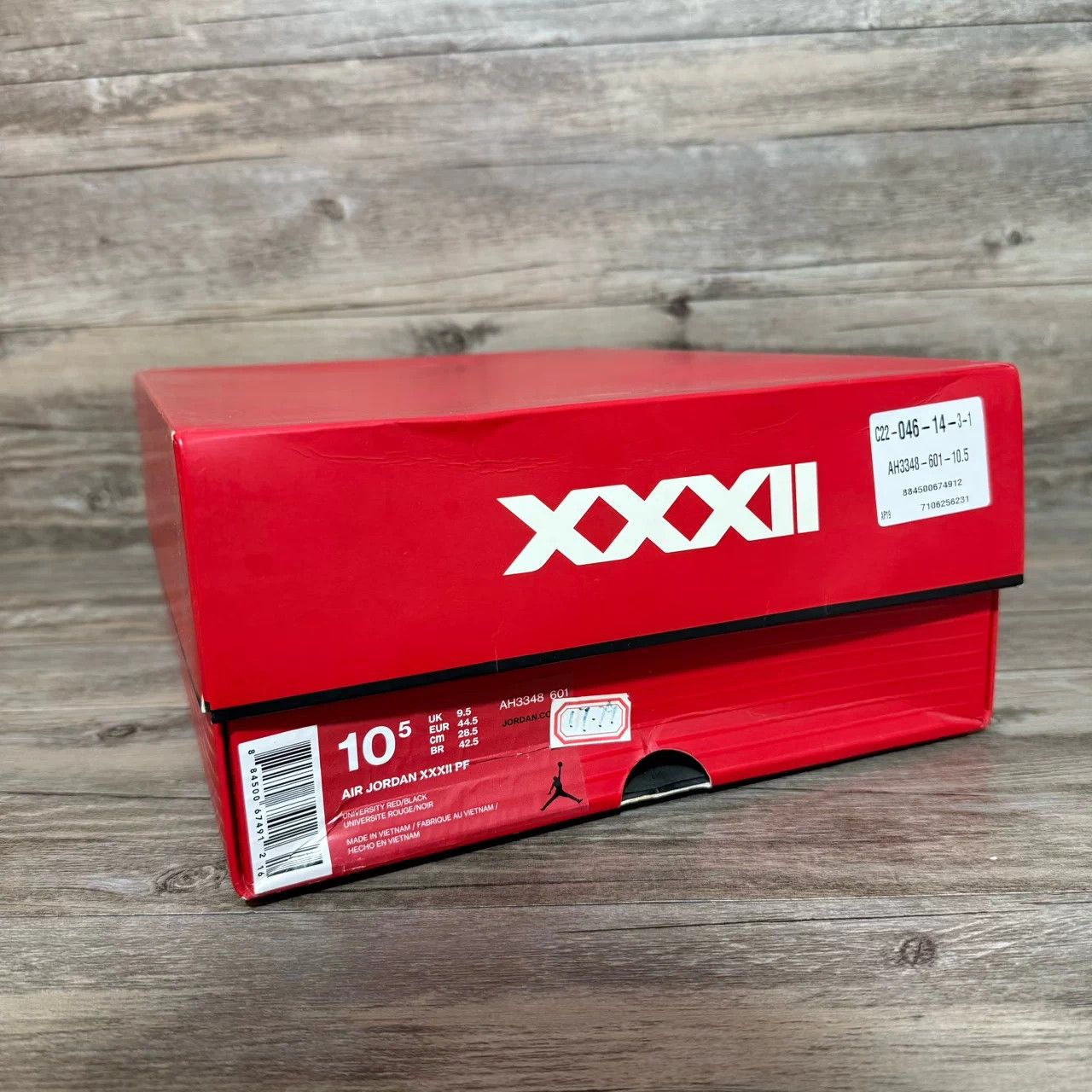 Nike Air Jordan 32 "Ferrari" Red AH3348-601 Sz 10.5 Size US 10.5 / EU 43-44 - 8 Thumbnail