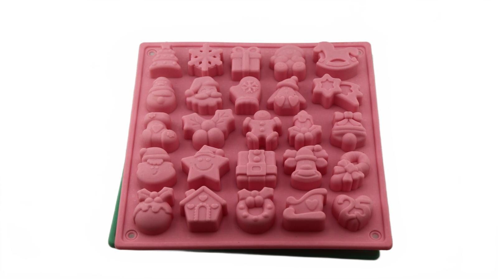 Designer Silicone Candy Mold 2 pack 25 Mold Trays Size ONE SIZE - 3 Thumbnail