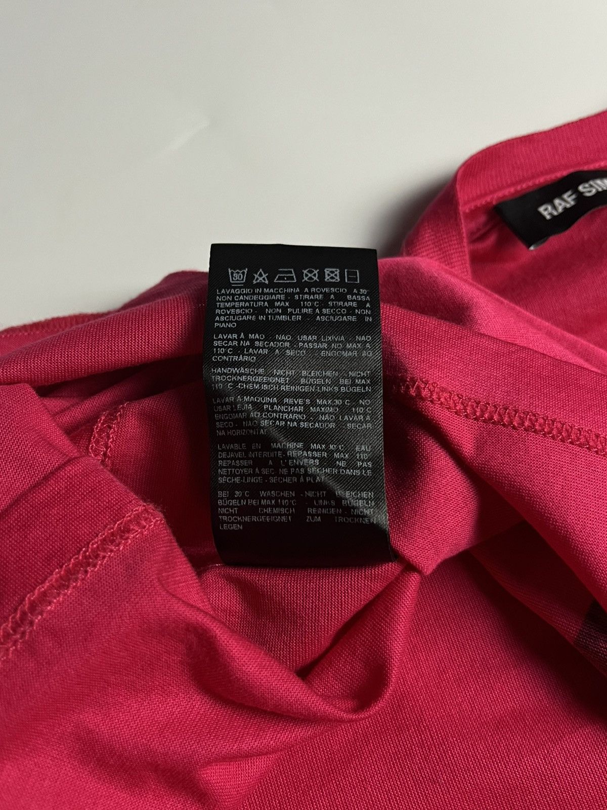 Raf Simons Archive Raf Simons SS19 Displaced Deconstructed Portrait Tee Size US S / EU 44-46 / 1 - 16 Thumbnail