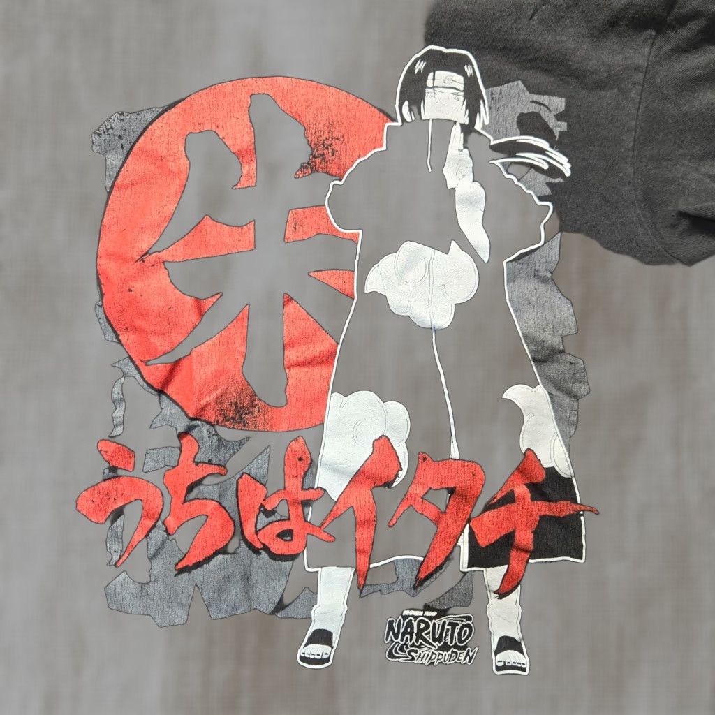 Vintage VINTAGE Naruto Shippuden Shirt Adult S Black Short Sleeve Men S Naruto Shippuden Tee Black S Small Size US S / EU 44-46 / 1 - 1 Thumbnail