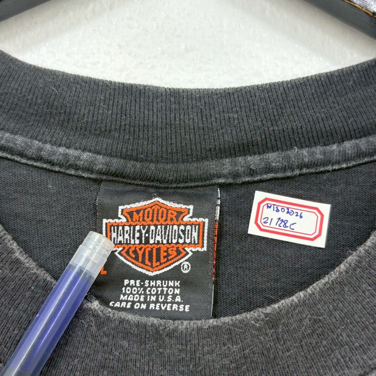 Vintage Vintage Harley Davidson shirt size L wts03 Size US L / EU 52-54 / 3 - 11 Thumbnail