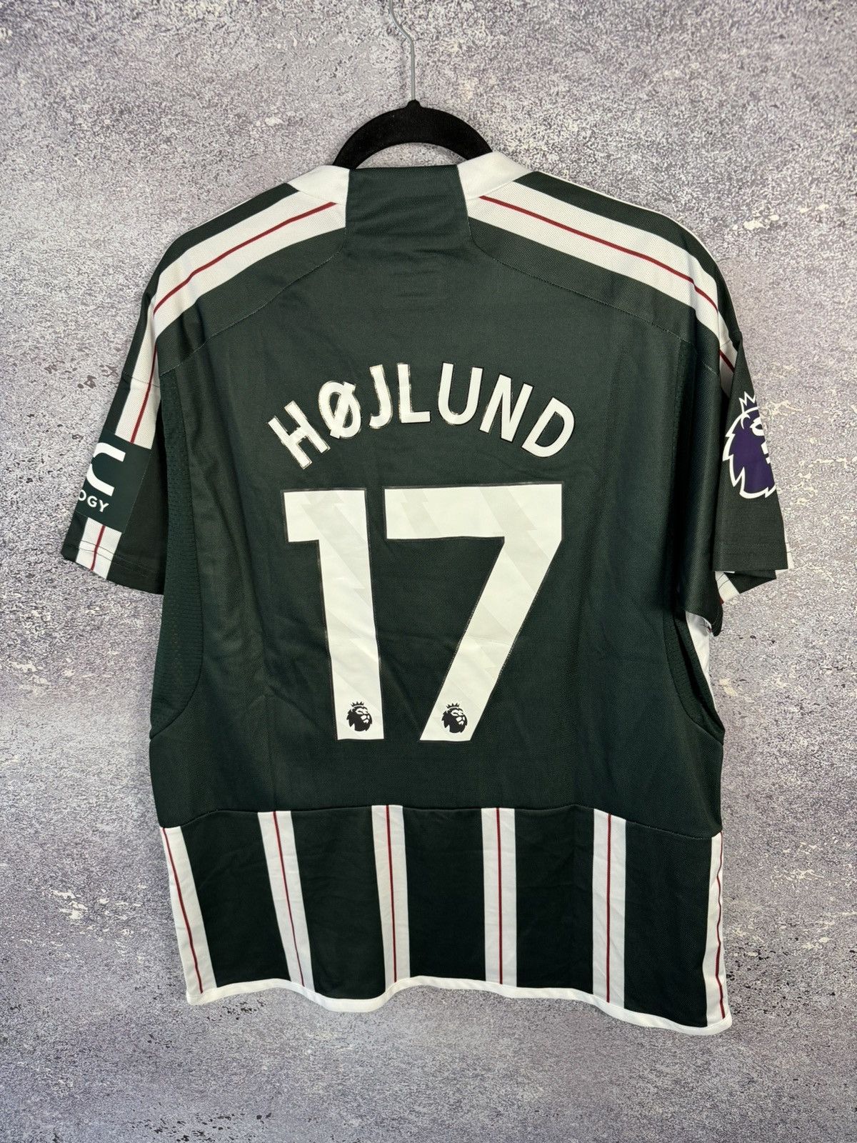 Adidas × Vintage HOJLUND Manchester United 2023/24 Adidas Jersey Blokcore XL Size US XL / EU 56 / 4 - 2 Thumbnail