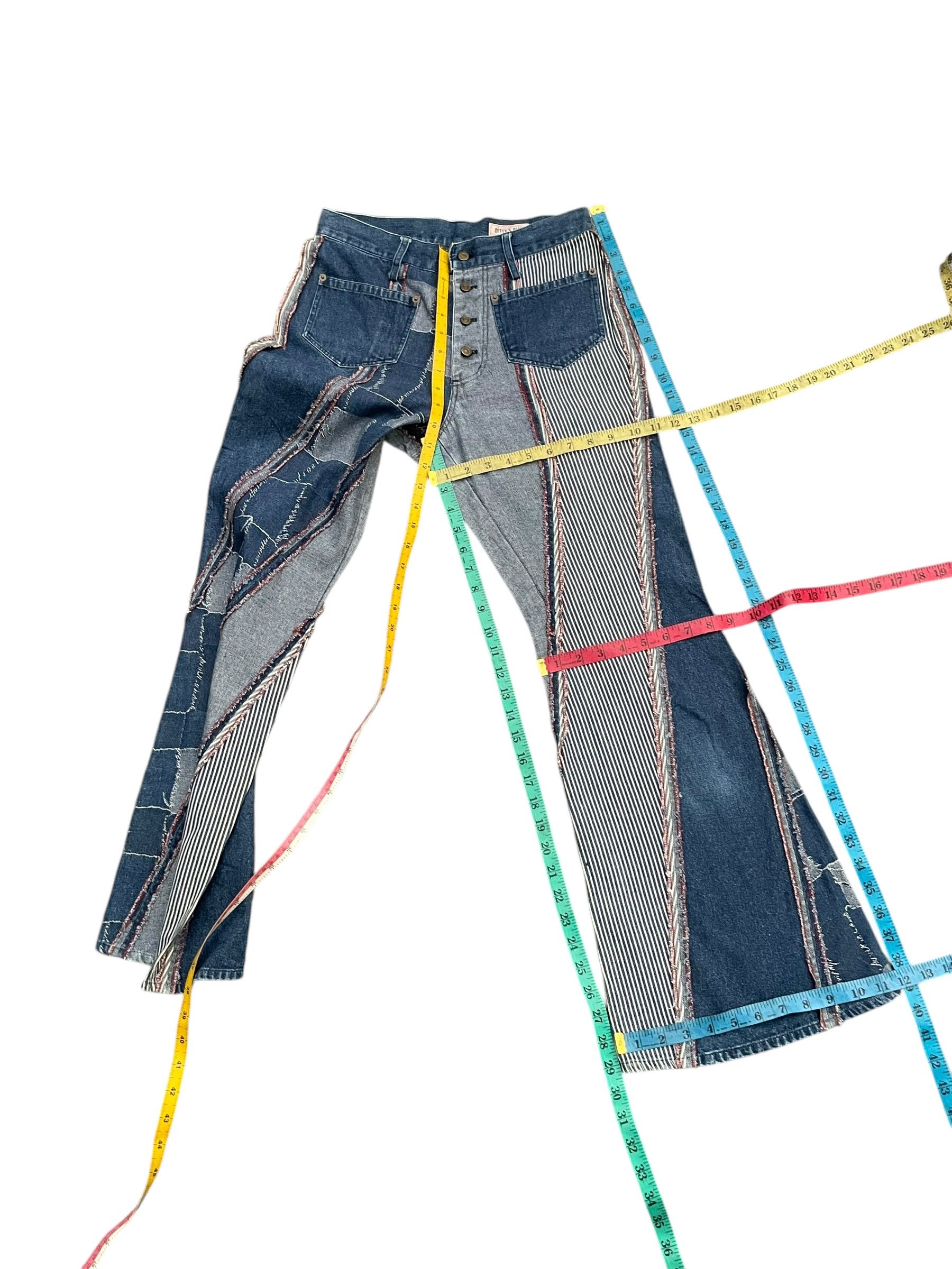 Japanese Brand Vintage Flare Betty Blue Shinji Abe Custom Denim Size 29" - 14 Thumbnail