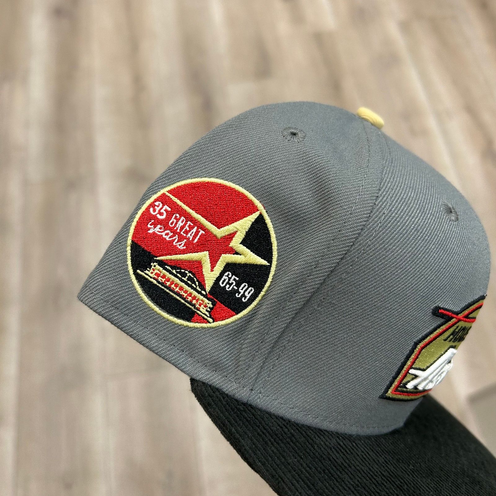 New Era Houston Astros Great Years New Era Fitted Hat Cap size 7 /14 Size ONE SIZE - 4 Thumbnail
