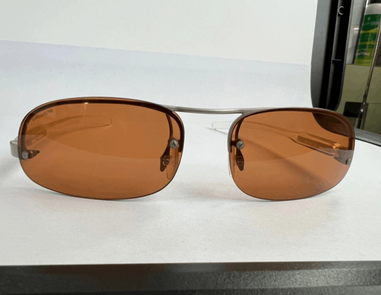 Prada PRADA Sunglasses SPR 56A Wrap Shield Mask Symbole Sport Size ONE SIZE - 4 Thumbnail