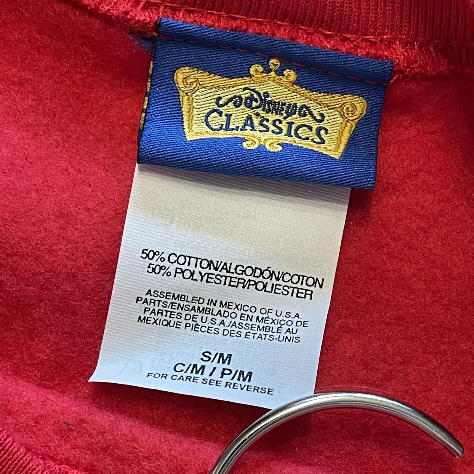 Disney Vintage Disney Dopey Sweatshirt S/M Red Crewneck Graphic 90s Size US M / EU 48-50 / 2 - 5 Thumbnail