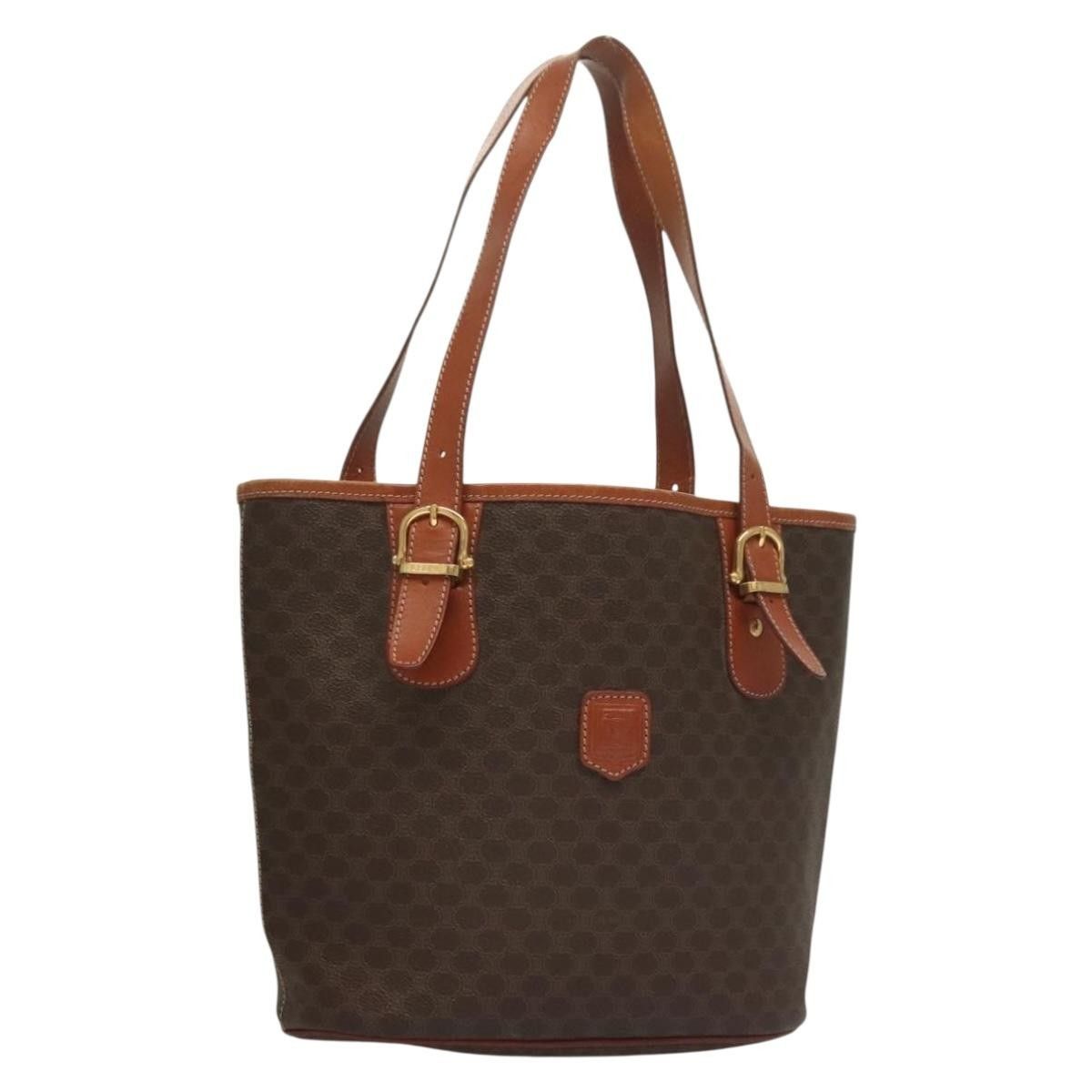 Celine Celine Vintage Macadam Handbag Leather Size ONE SIZE - 1 Thumbnail