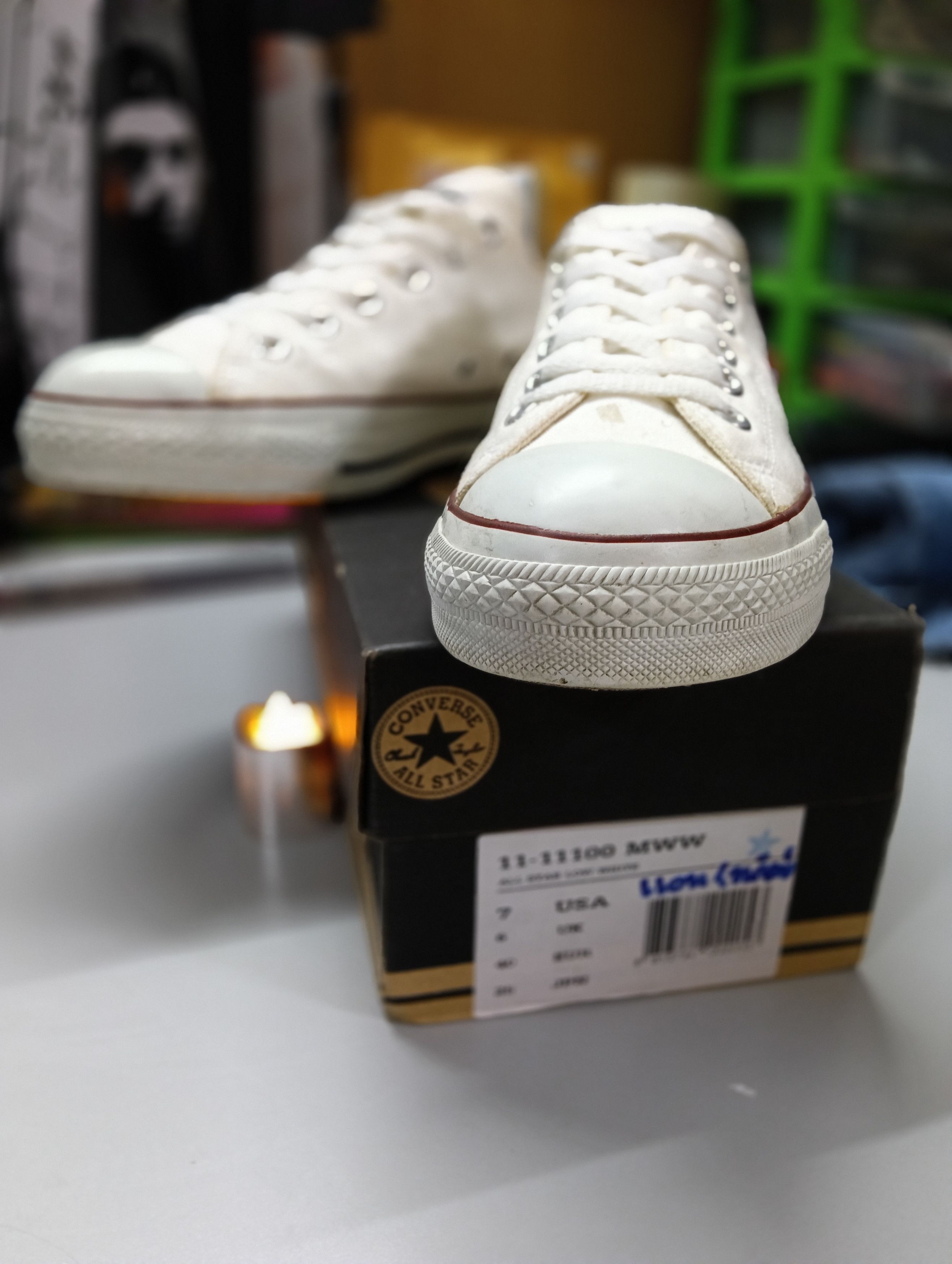 Converse Vintage Converse all stars white US 7/ EU 40 Size US 7 / EU 40 - 12 Thumbnail
