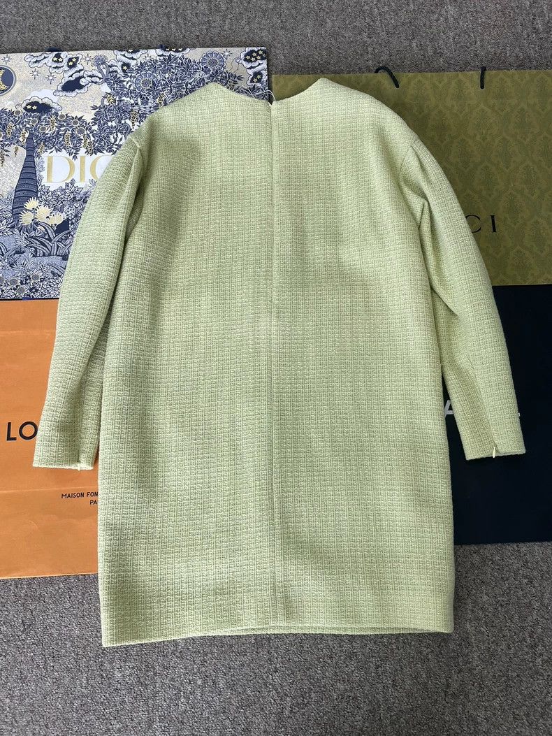 Chanel chanel Equestrian series avocado green dress Size M / US 6-8 / IT 42-44 - 3 Thumbnail