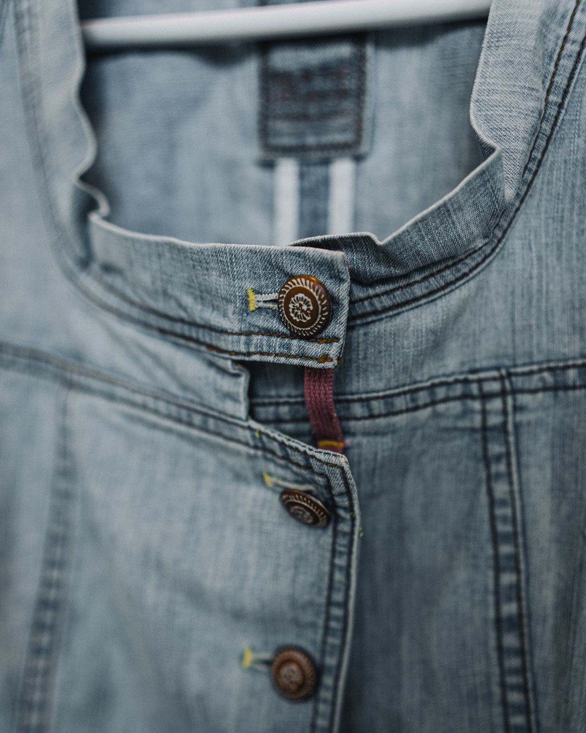Marithe + Francois Girbaud Marithé + François Girbaud Denim Button Up Jacket Size L / US 10 / IT 46 - 4 Thumbnail