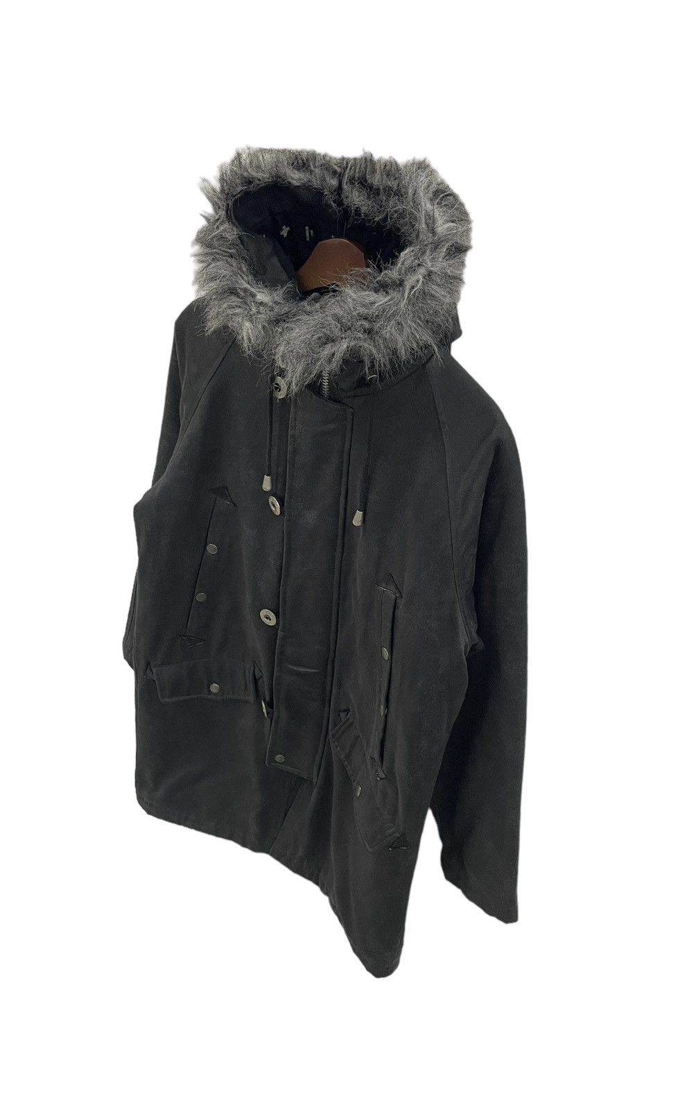 If Six Was Nine × Le Grande Bleu (L.G.B.) × PPFM Berning Sho Japan Suede Parka Jacket Size US M / EU 48-50 / 2 - 1 Thumbnail