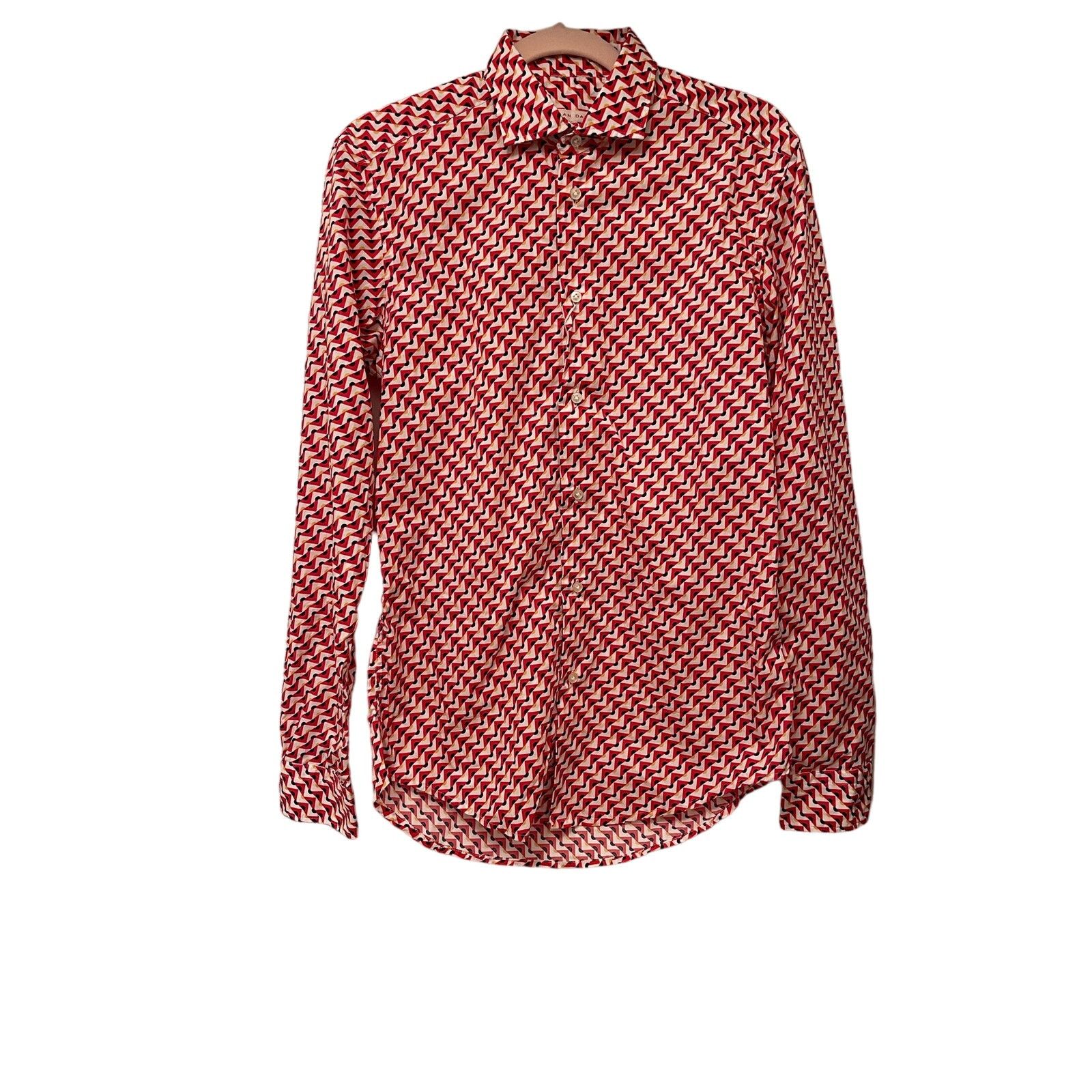 Brian Dales Brian Dales, Button Down Men’s Shirt, 38/S, NWT Size US S / EU 44-46 / 1 - 1 Thumbnail