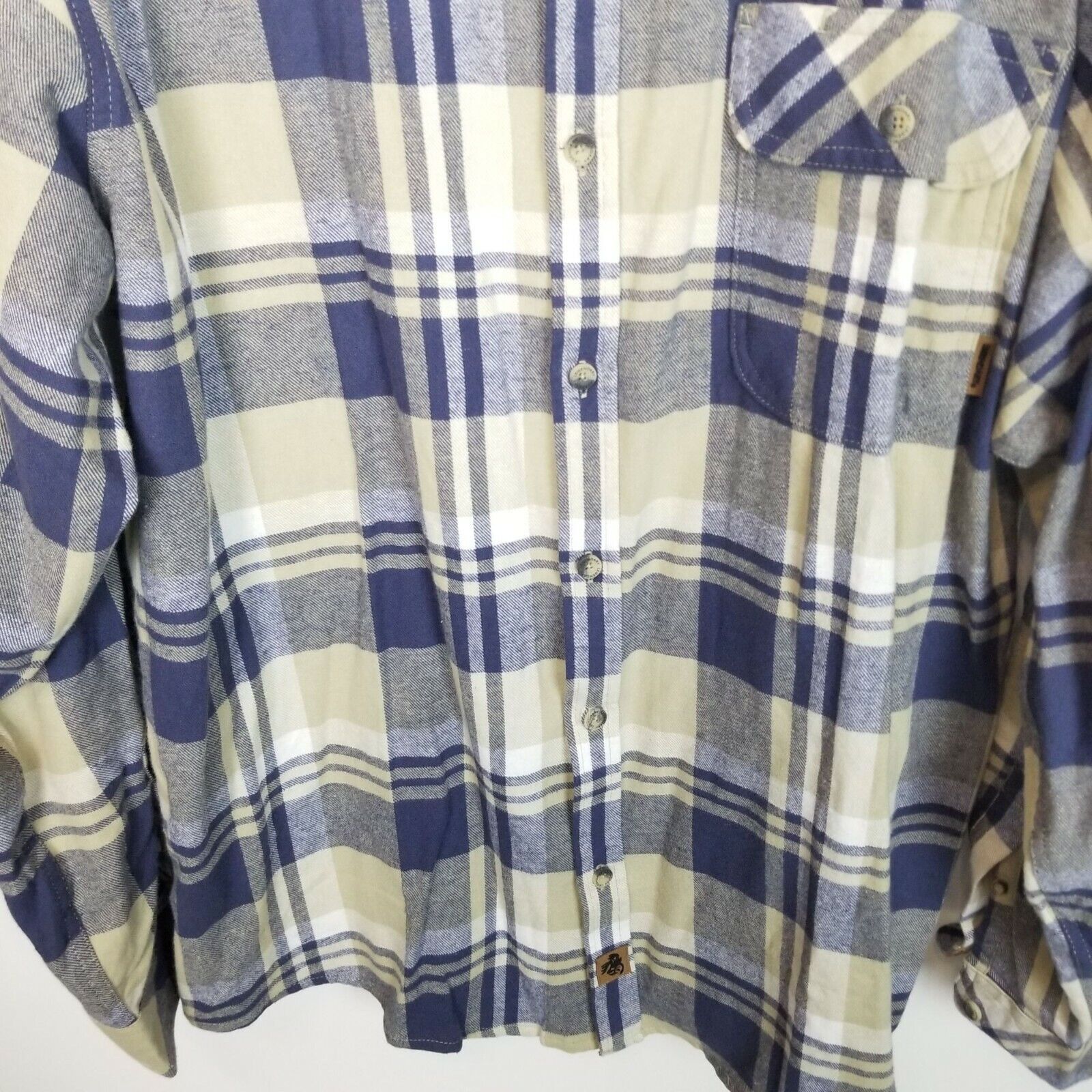 Legendary Goods Legendary Whitetails Mens Flannel Shirt Plaid Sz XL Gorpcore Size US XL / EU 56 / 4 - 3 Thumbnail