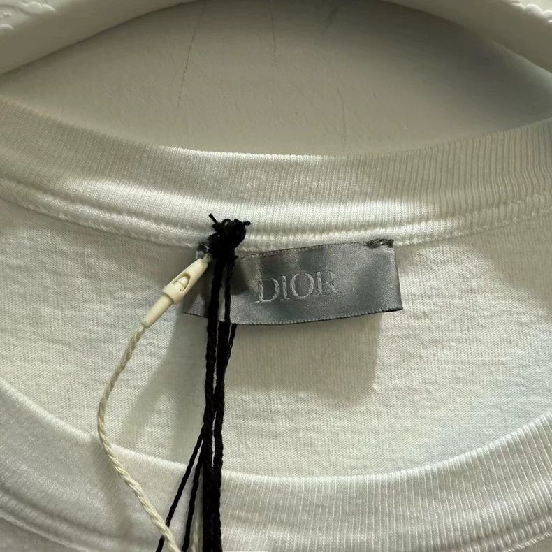 Dior Dior Logo Short Sleeve T-2505 Size US M / EU 48-50 / 2 - 2 Thumbnail