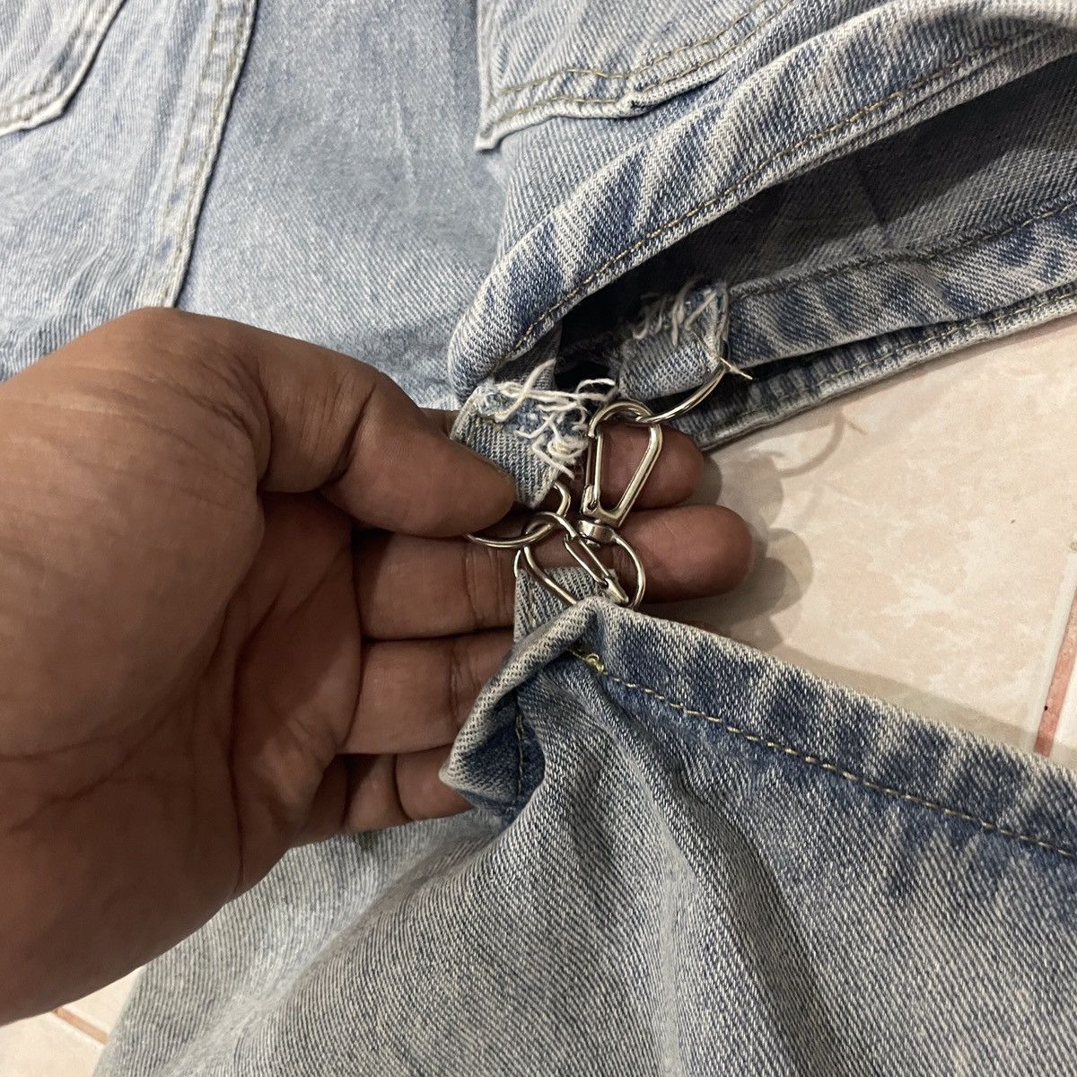 20471120 × Japanese Brand Vintage Japanese Designer Rare Denim Jeans Size 33" - 6 Thumbnail