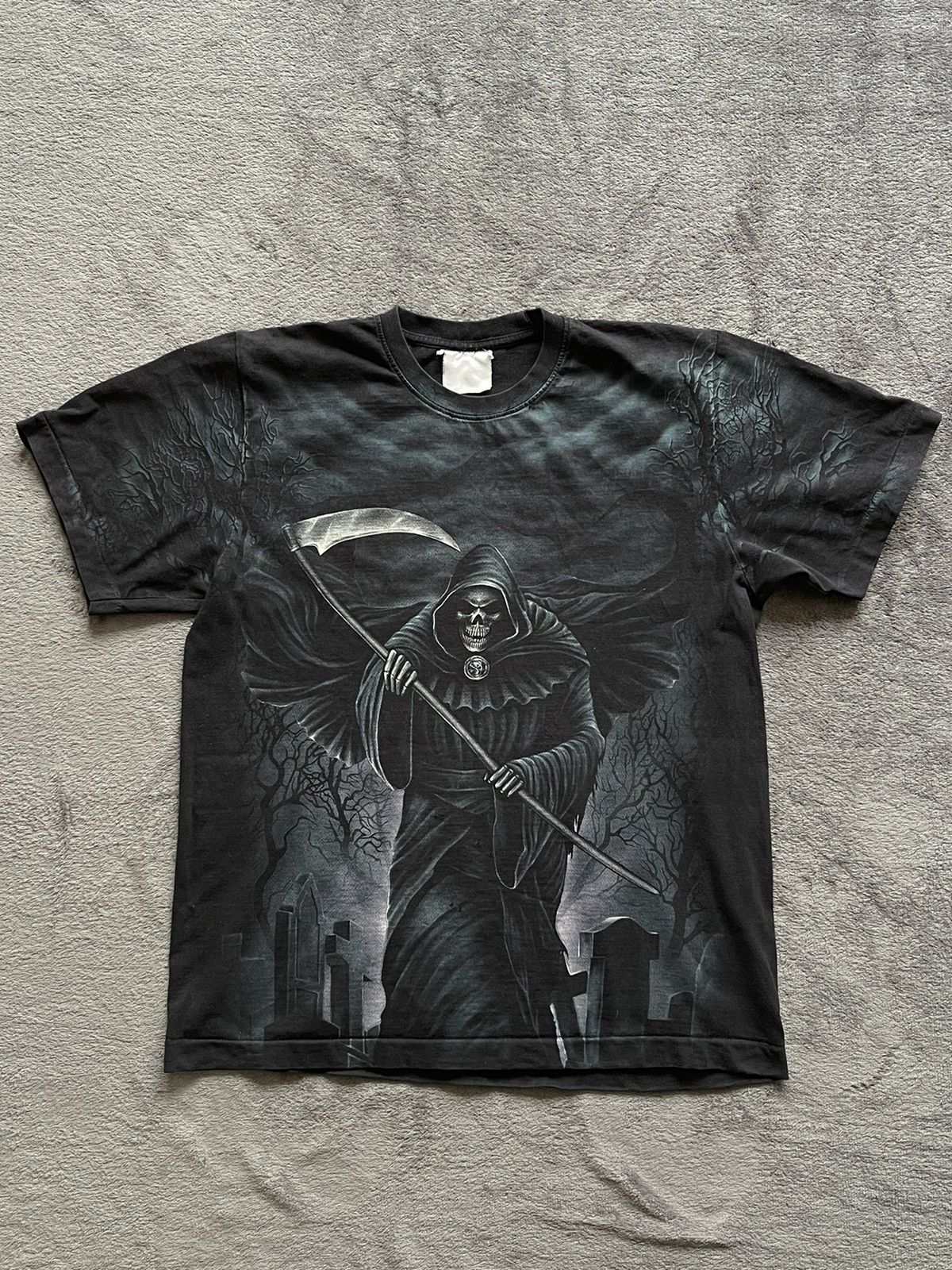 Vintage Death Rare tee t shirt liquid blue Size US M / EU 48-50 / 2 - 1 Thumbnail