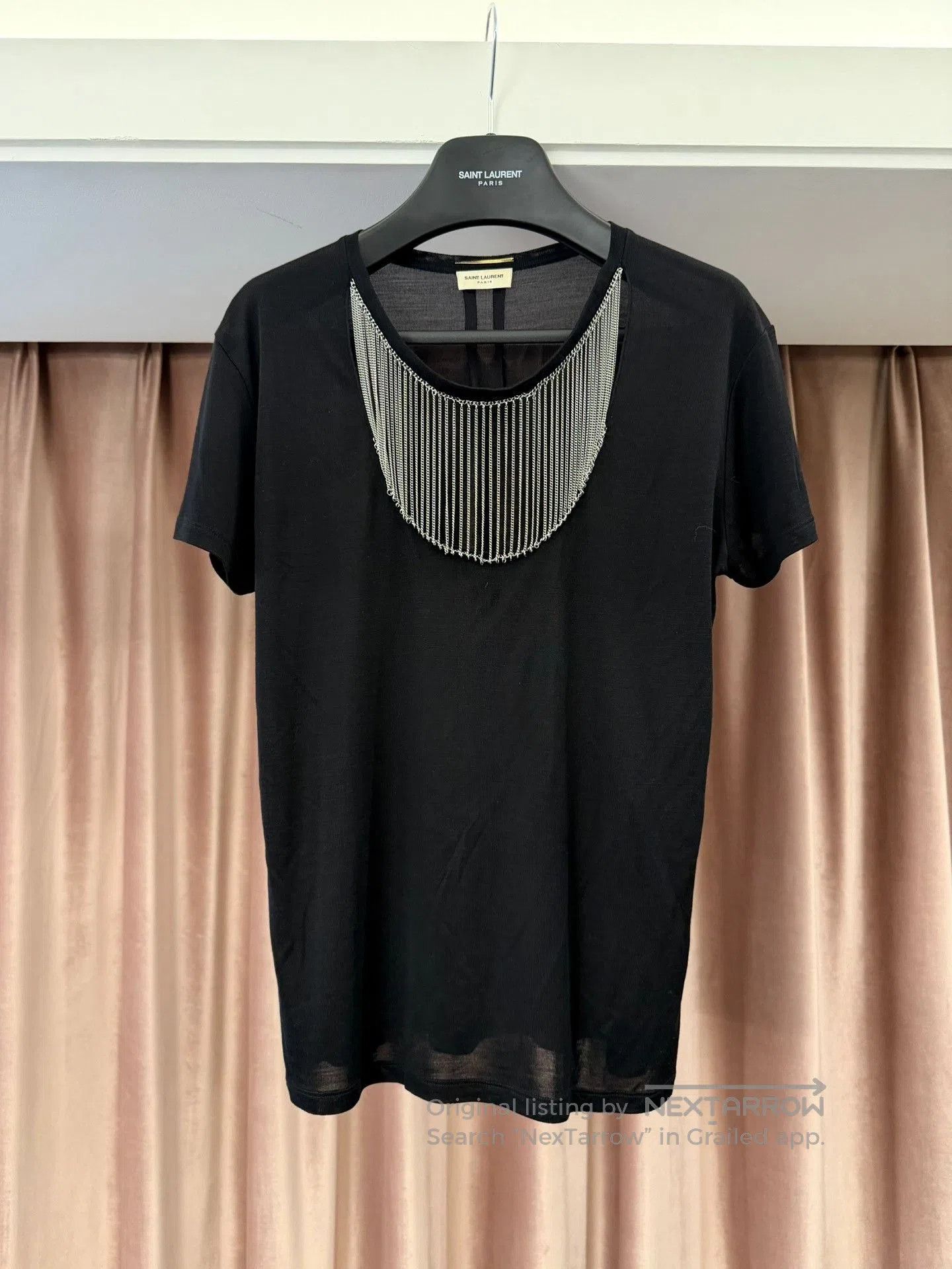 Hedi Slimane Saint Laurent 13FW Black Chain Short. Size US S / EU 44-46 / 1 - 1 Thumbnail
