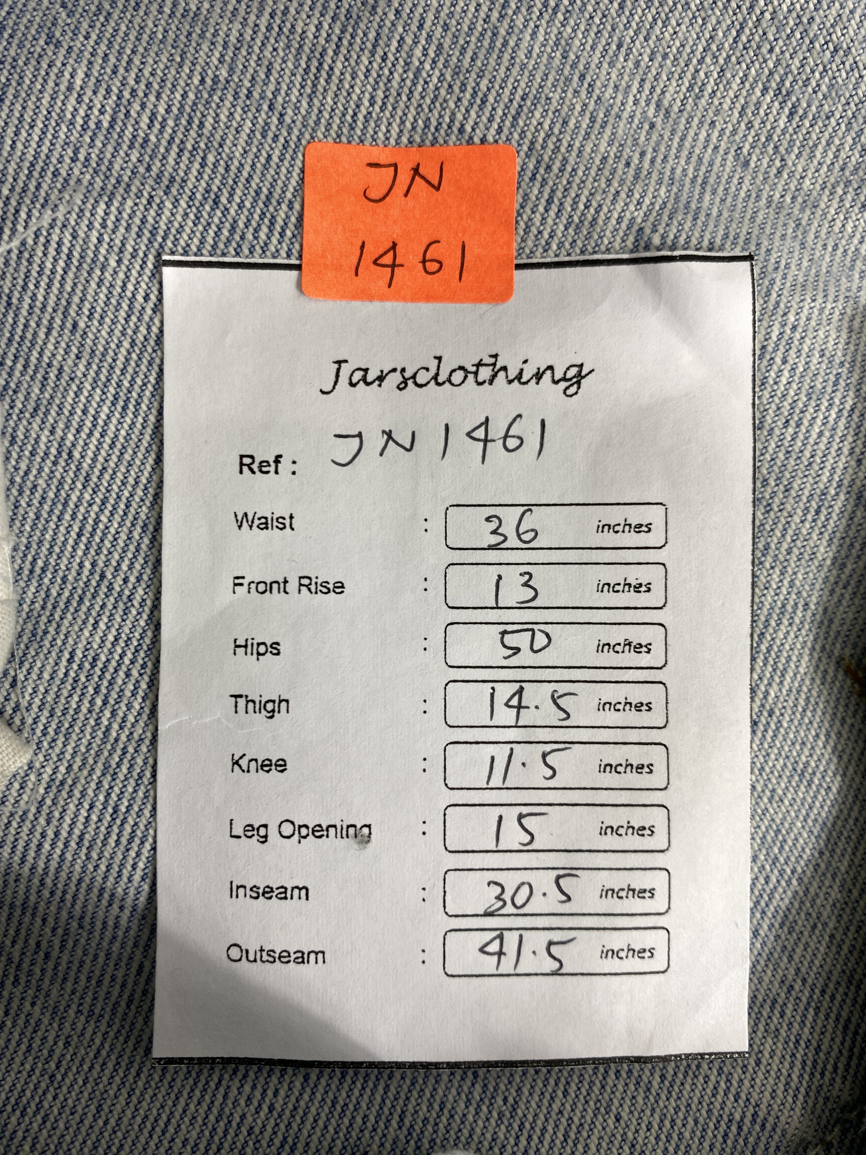 Japanese Brand Light Blue Wash Vintage Levi's 560 36x30.5 Denim -JN1461 Size US 36 / EU 52 - 8 Thumbnail