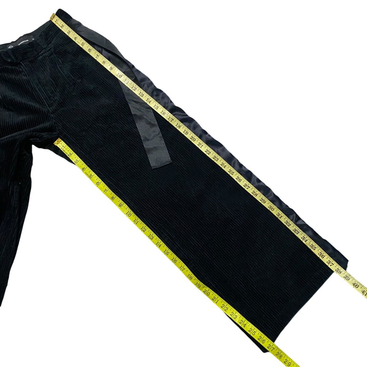 GU × Undercover GU UNDERCOVER Lace Corduroy Baggy Wide Leg Pants Size 26" / US 2 / IT 38 - 16 Thumbnail