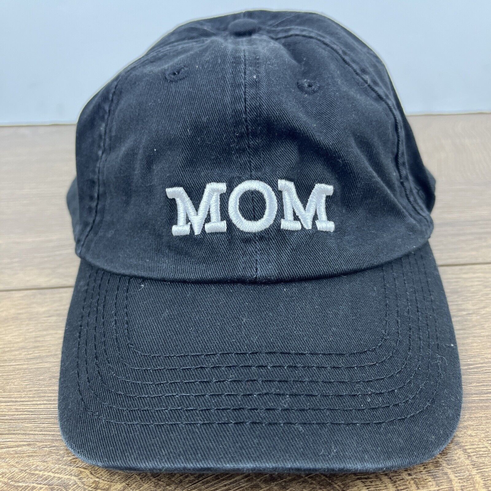 Other Mom Hat Mom Baseball Hat Black Hat Adjustable Adult Size Hat Size ONE SIZE - 2 Thumbnail