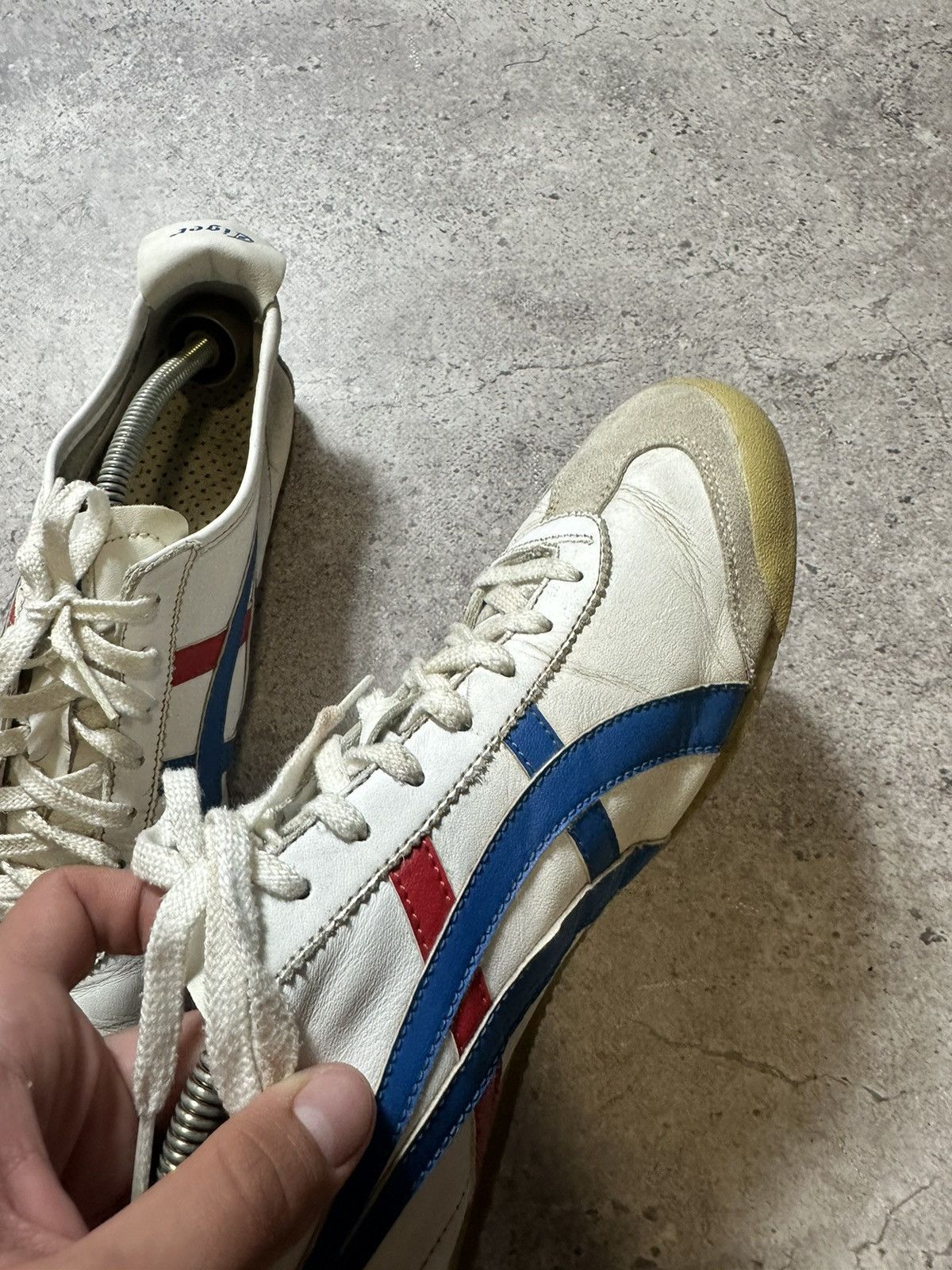 Asics Asics Onitsuka Tiger Vintage Leather Shoes Size US 14 / EU 47 - 6 Thumbnail