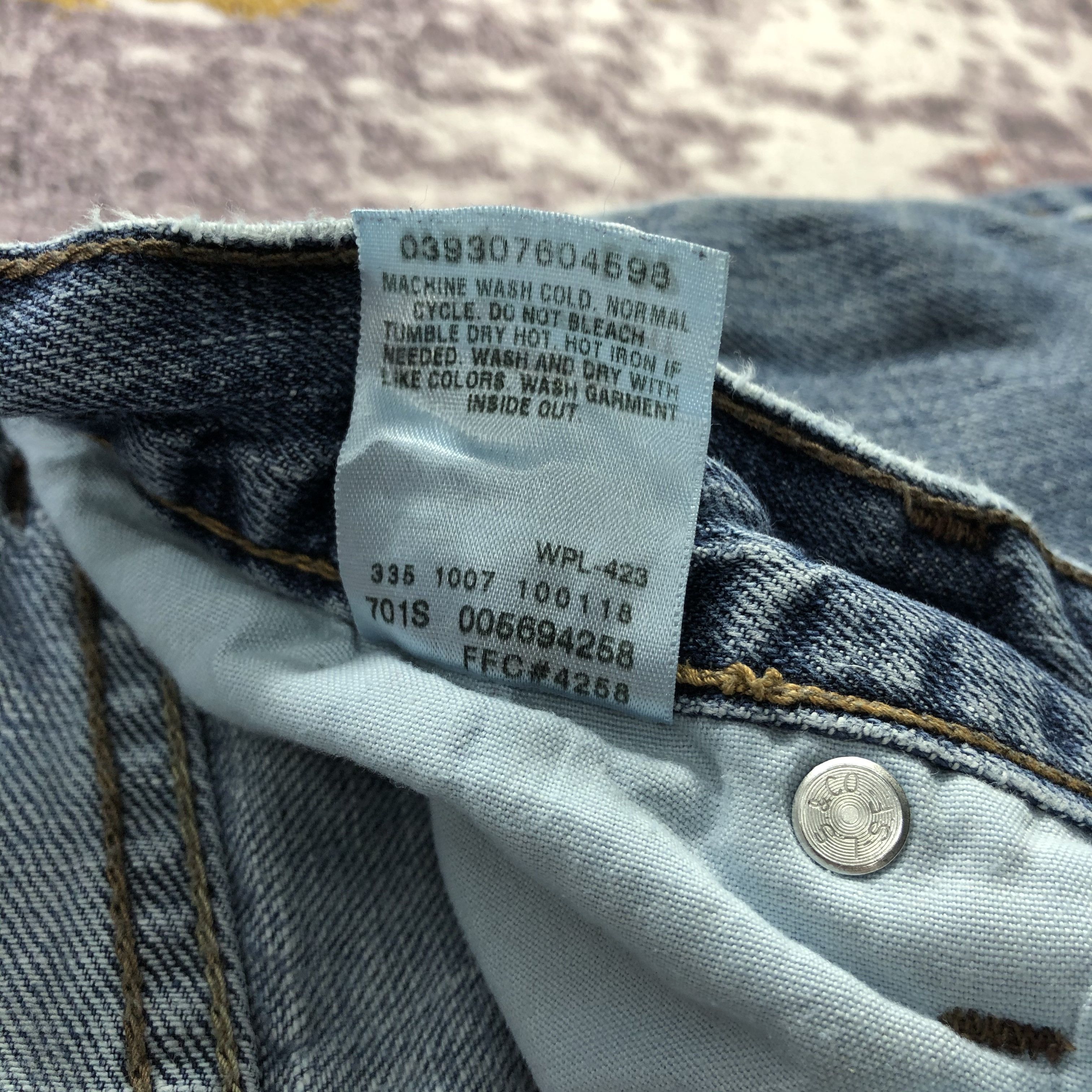 Levi's × Vintage Vintage Blue Wash Levis 569 Jeans-JM3143 Size US 34 / EU 50 - 13 Thumbnail