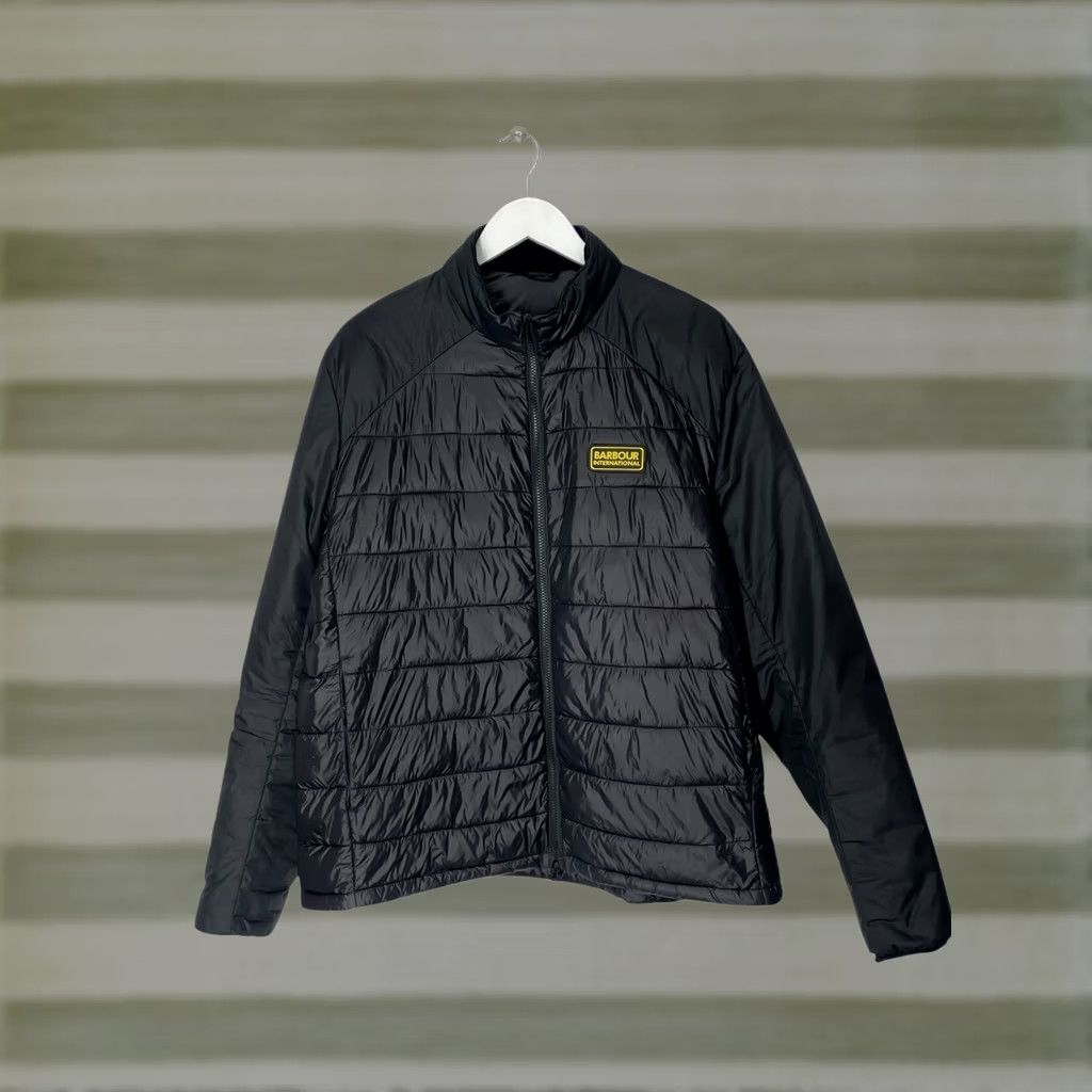 Barbour Barbour International Dulwich Quilted Jacket Men’s XL Barbour Quilted Jacket Black XL Mens Classic Size US XL / EU 56 / 4 - 1 Thumbnail