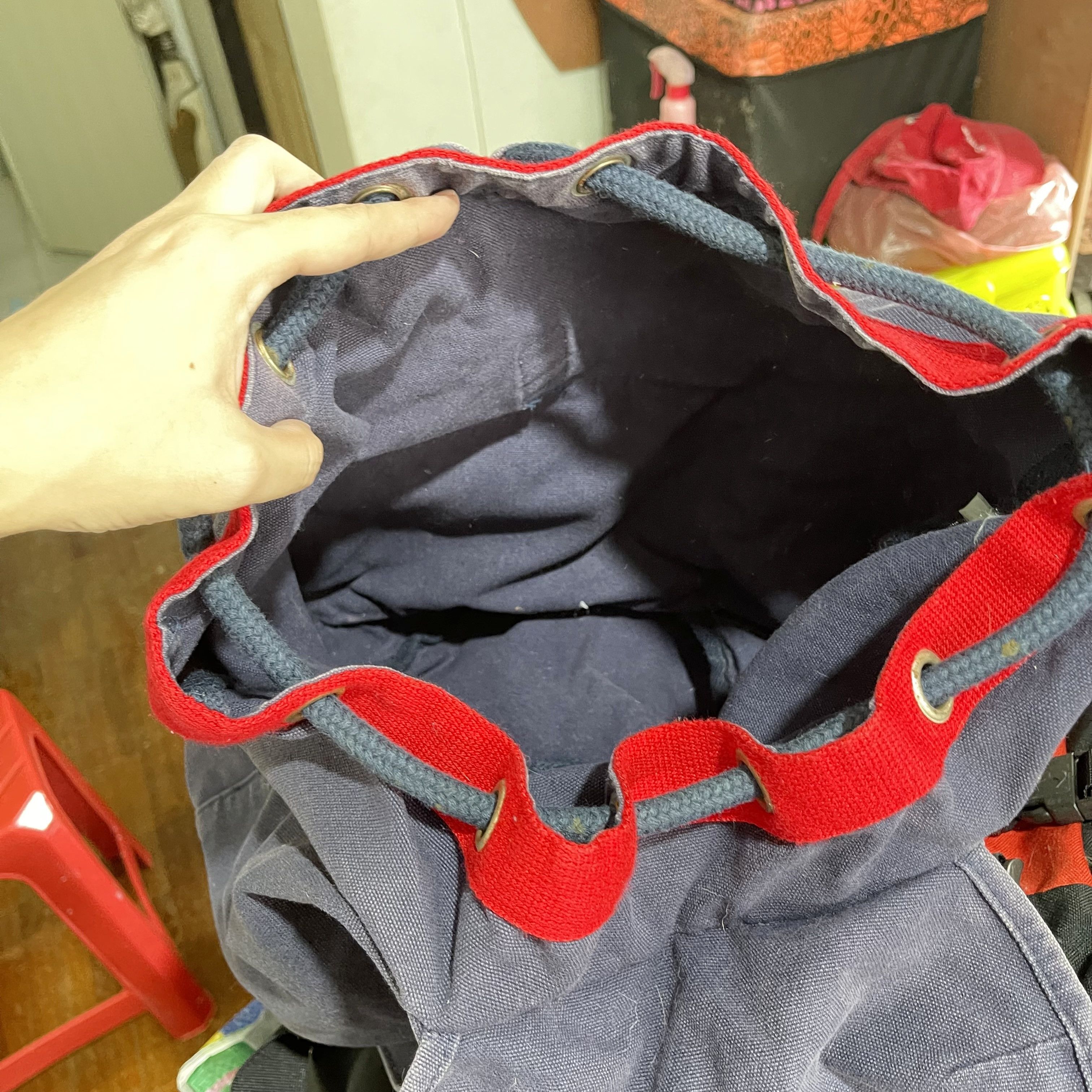 Tommy Hilfiger Vintage 90s Tommy Hilfiger Backpack Size ONE SIZE - 7 Thumbnail