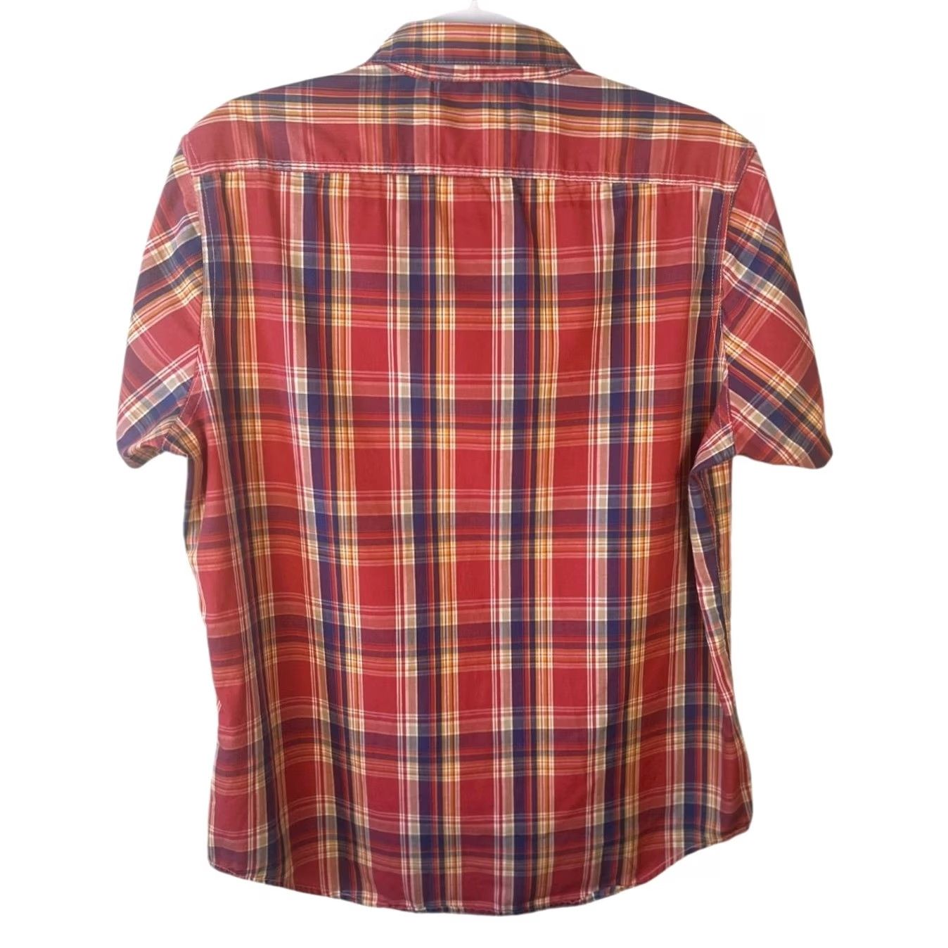 Vintage Adam Levine Mens Medium Button-Down Shirt Red Size US M / EU 48-50 / 2 - 6 Thumbnail