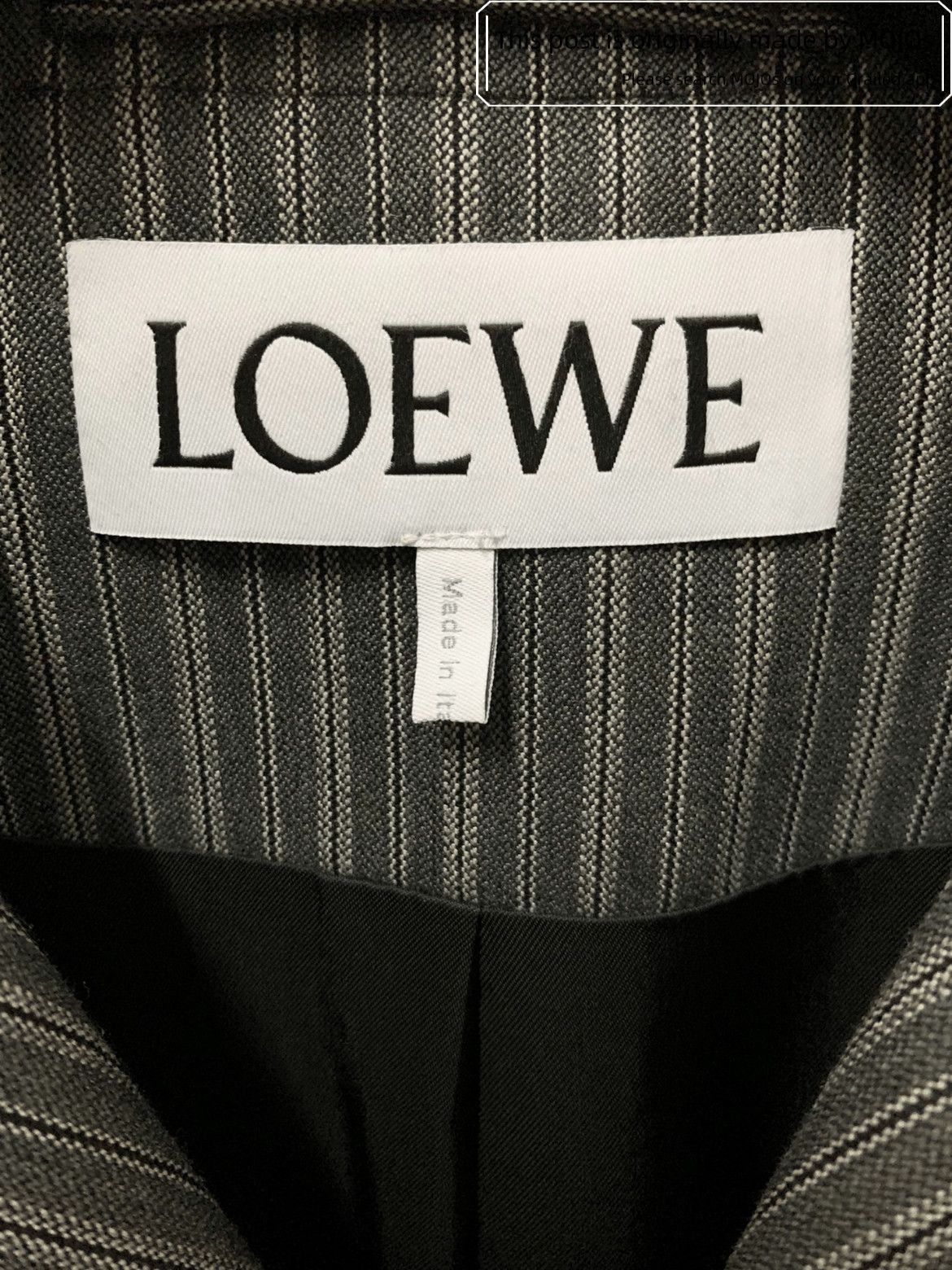Loewe Sz 48 Loewe Runway Stripes Golden Button Jacket Size US M / EU 48-50 / 2 - 3 Thumbnail