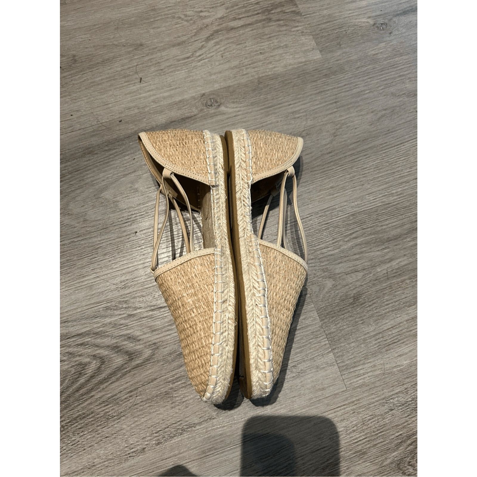 Eileen Fisher Eileen Fisher Lee Espadrille Flat Natural Tan, Sz 7.5, $155 Size US 7.5 / IT 37.5 - 3 Thumbnail