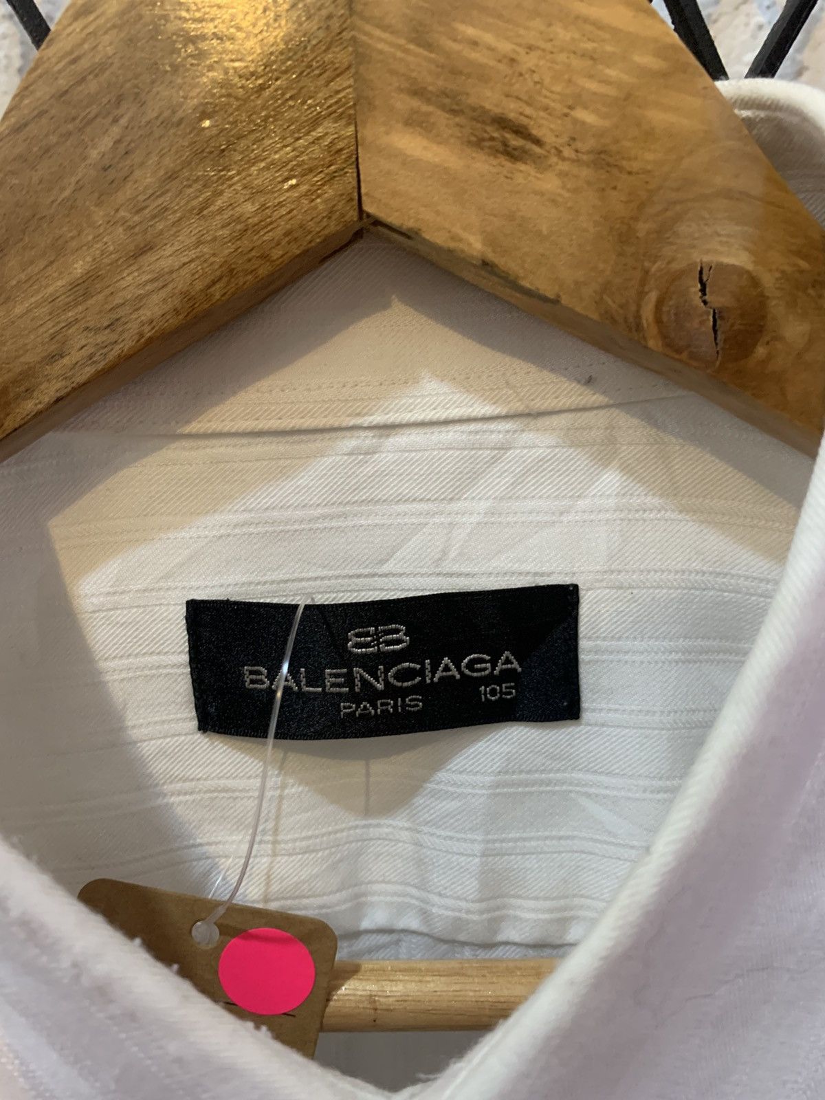 Balenciaga Balenciaga button up longsleeve formal white plain Size US XL / EU 56 / 4 - 3 Thumbnail