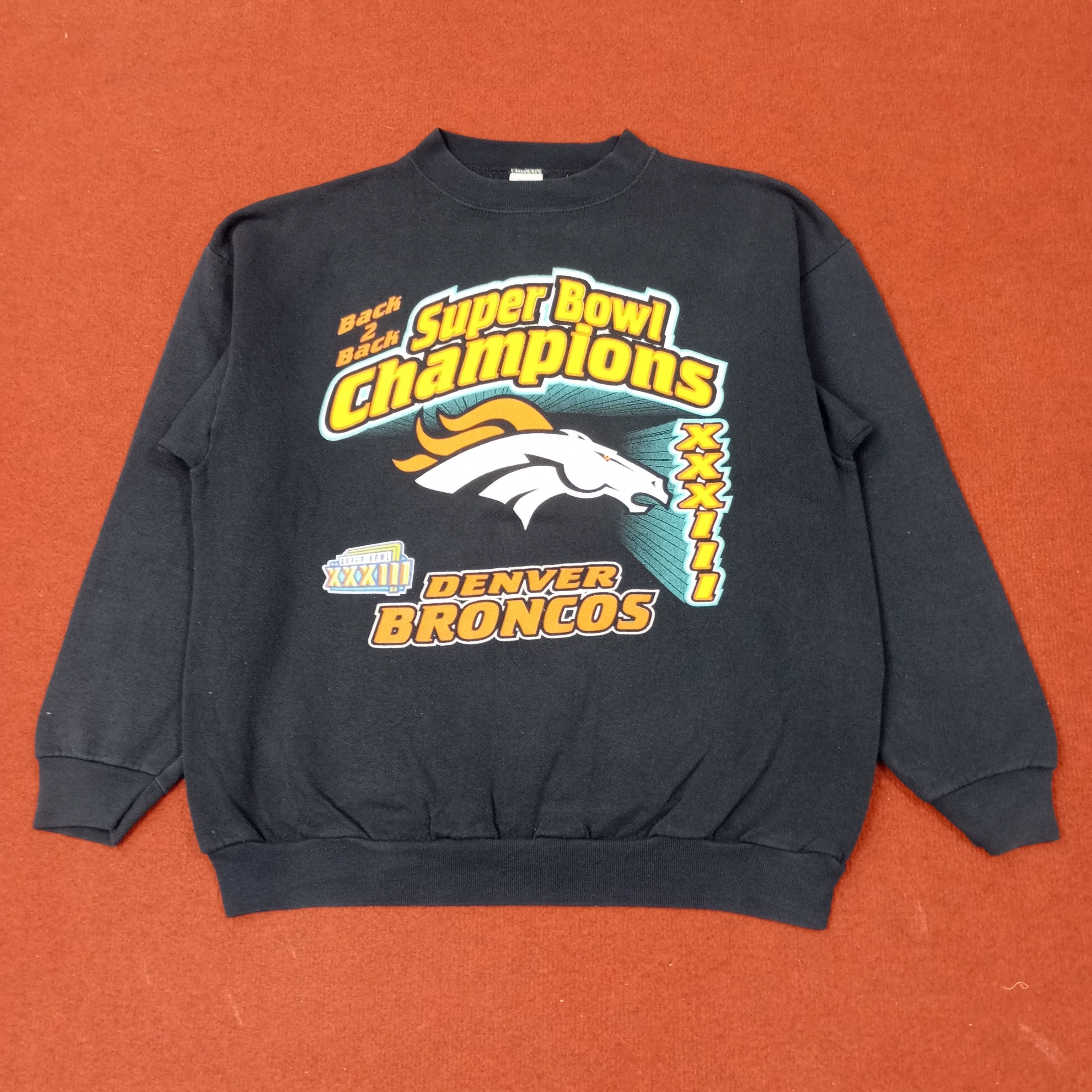 NFL Broncos Denver Superbowl Champion NFL Sweatshirt c253n5 Size US L / EU 52-54 / 3 - 1 Thumbnail