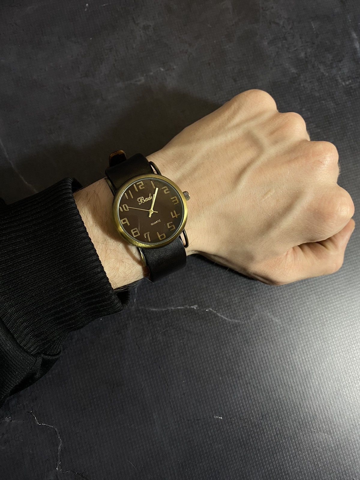 Japanese Brand Bade Classic Brown Leather Watch Japanese Brand Size ONE SIZE - 2 Thumbnail