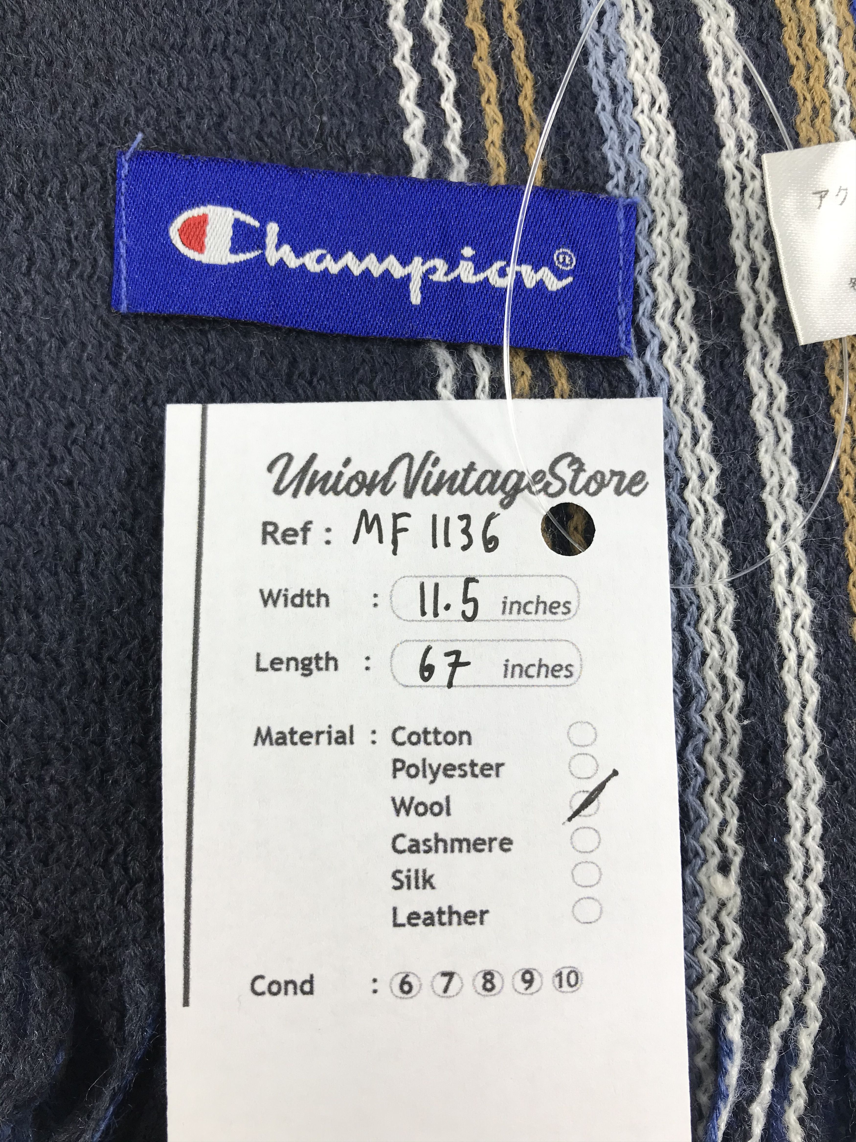 Champion Vintage Champion Scarf/Muffler/Neckwear MF1136 Size ONE SIZE - 4 Thumbnail