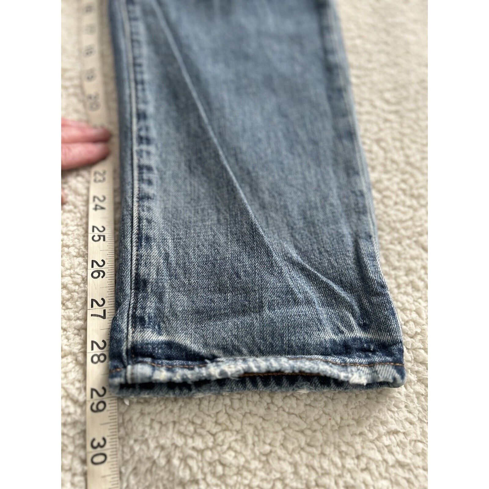 Pistola Presley High Rise Relaxed Roller Jean Crop Length in
