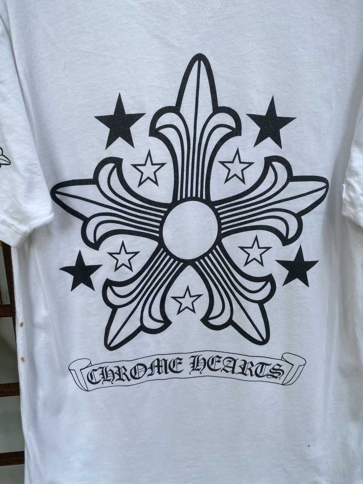 Chrome Hearts Chrome Hearts Star Cross Scroll T Shirt Size US M / EU 48-50 / 2 - 3 Thumbnail