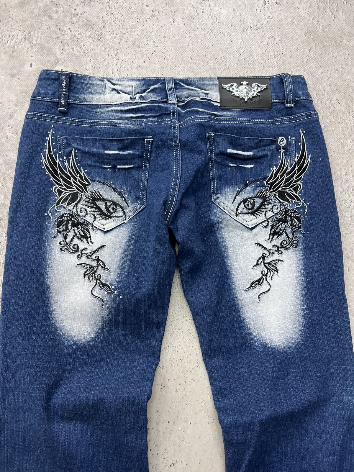 If Six Was Nine × Japanese Brand × Vintage Super Flared Jeans Vintage Japanese Jean distressed Size US 30 / EU 46 - 6 Thumbnail
