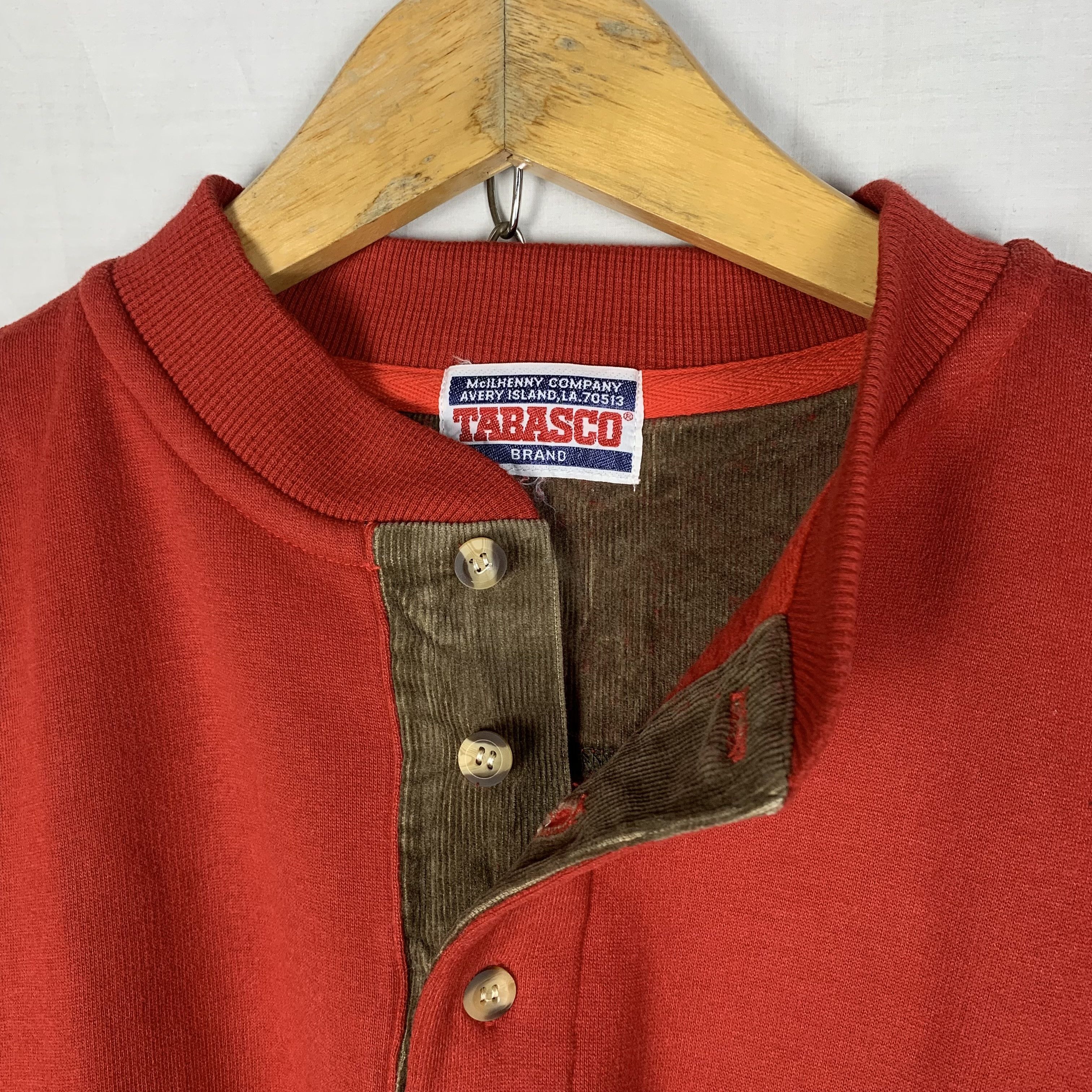 Vintage Vintage 90s Tabasco Sweatshirt Crewneck Size US L / EU 52-54 / 3 - 5 Thumbnail