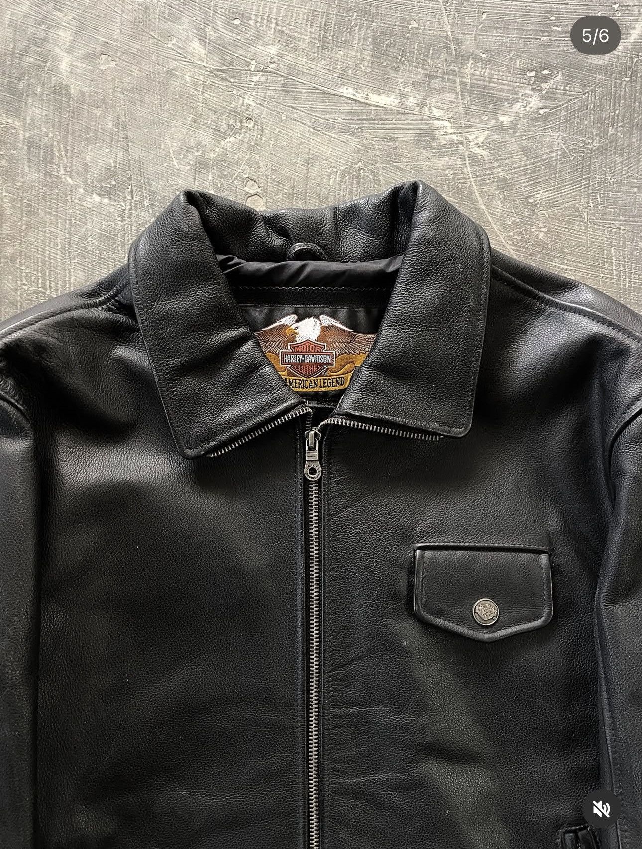 Harley Davidson RARE : Harley Ride Free Flame Racer Leather Jacket Size US L / EU 52-54 / 3 - 5 Thumbnail