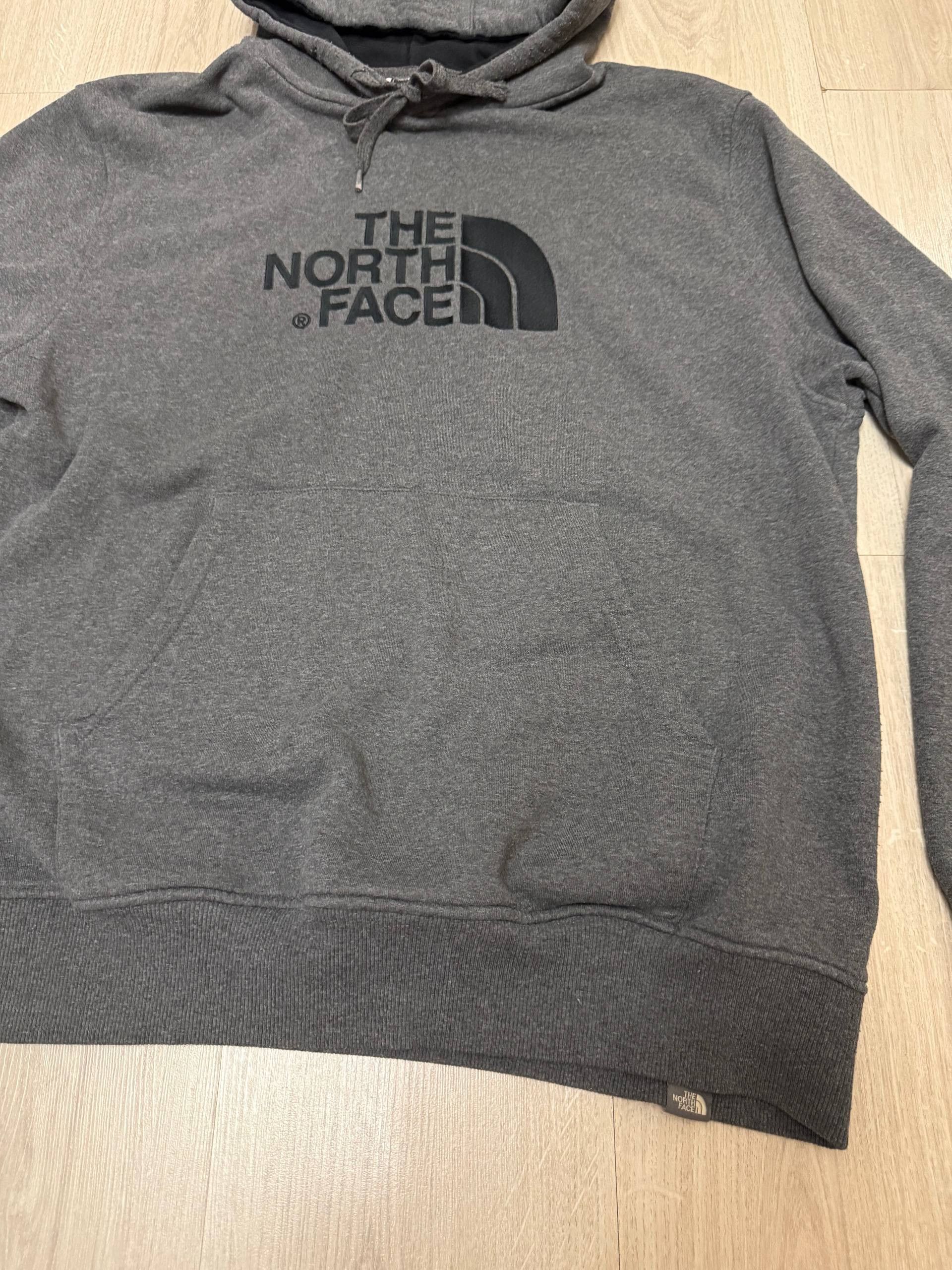 The North Face The North Face Sweatshirt Gray Pullover Hoodie Sweatshirt Size US XL / EU 56 / 4 - 2 Thumbnail