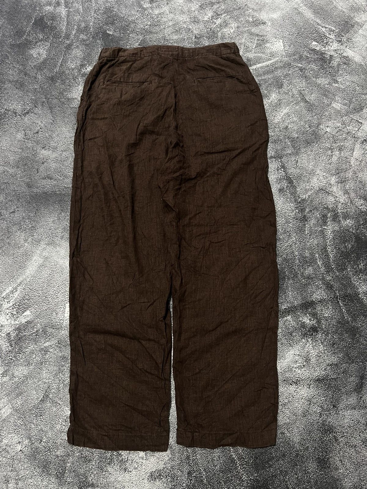 Issey Miyake Plantation By Issey Miyake Linen Pants Size US 30 / EU 46 - 2 Thumbnail