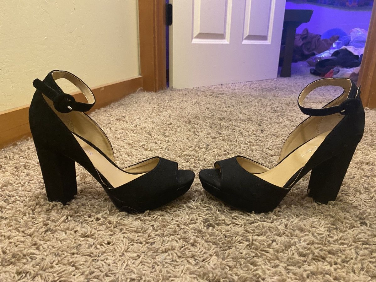 Other Sun+Stone Black Heels Size US 6.5 / IT 36.5 - 1 Thumbnail