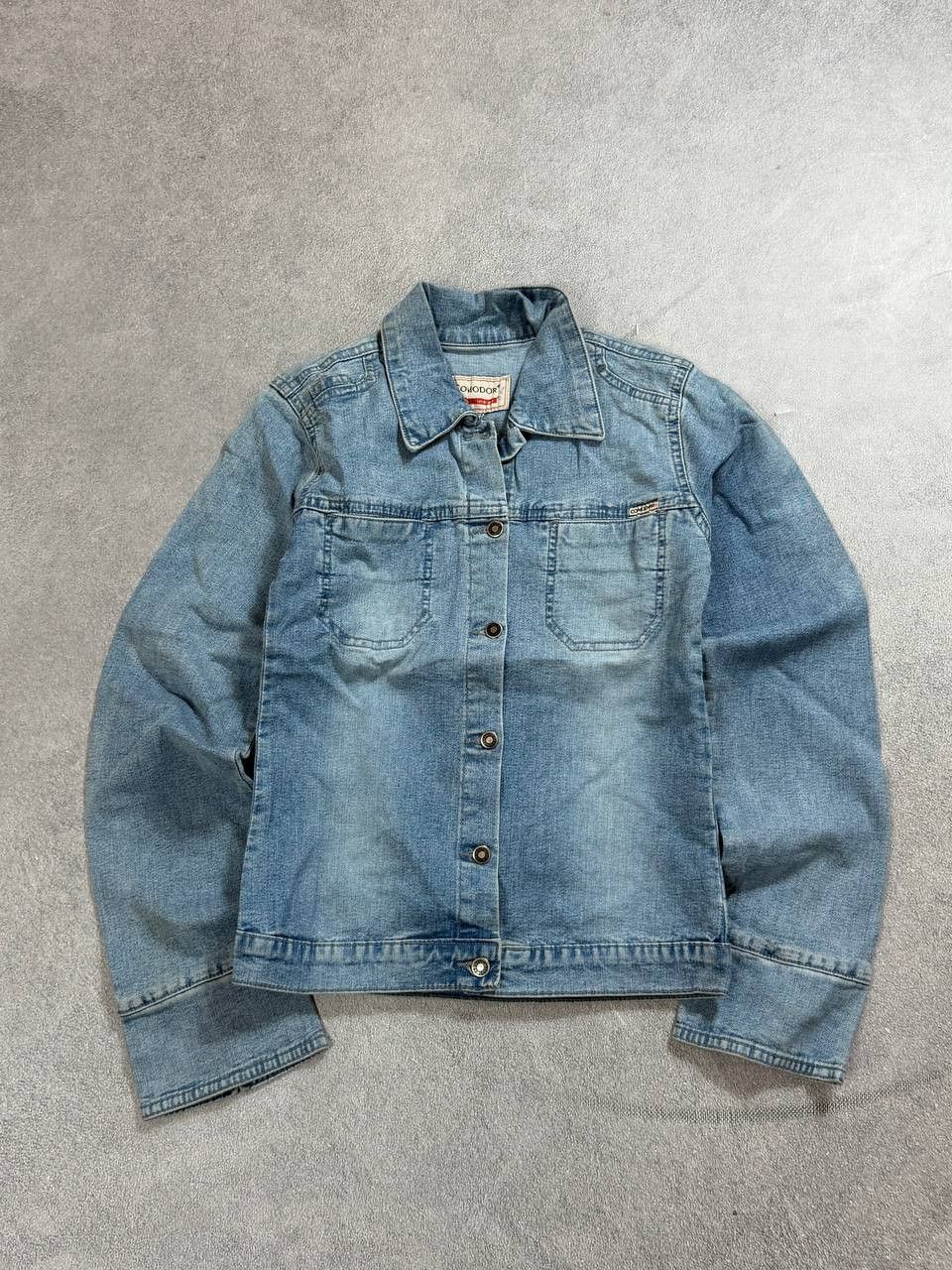 Japanese Brand vintage 90s distressed denim trucker jacket avant-garde Y2K Size US S / EU 44-46 / 1 - 3 Thumbnail
