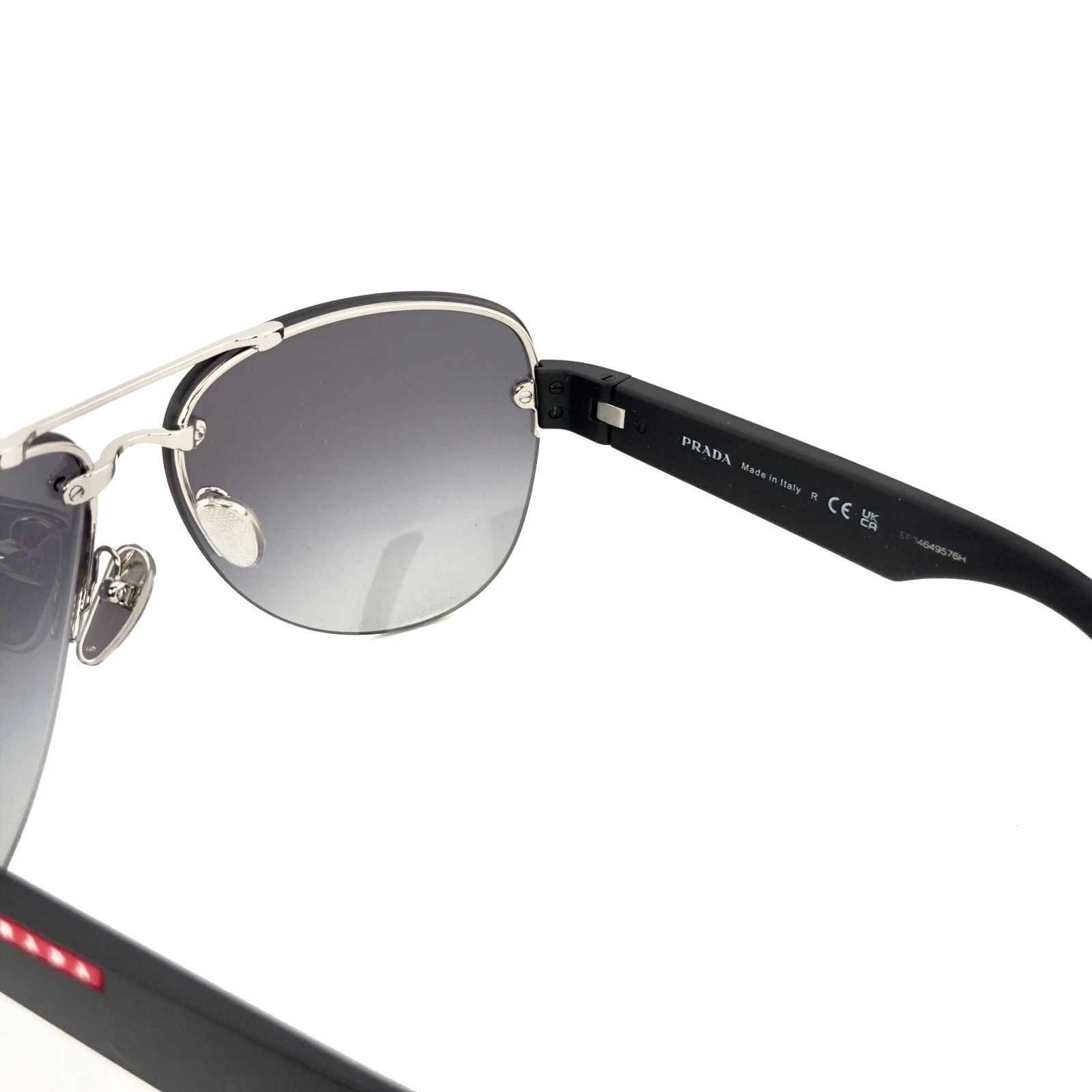 Prada PRADA 55Y Linea Rossa Sport Active Sunglasses PS55YS 55YS Size ONE SIZE - 7 Thumbnail